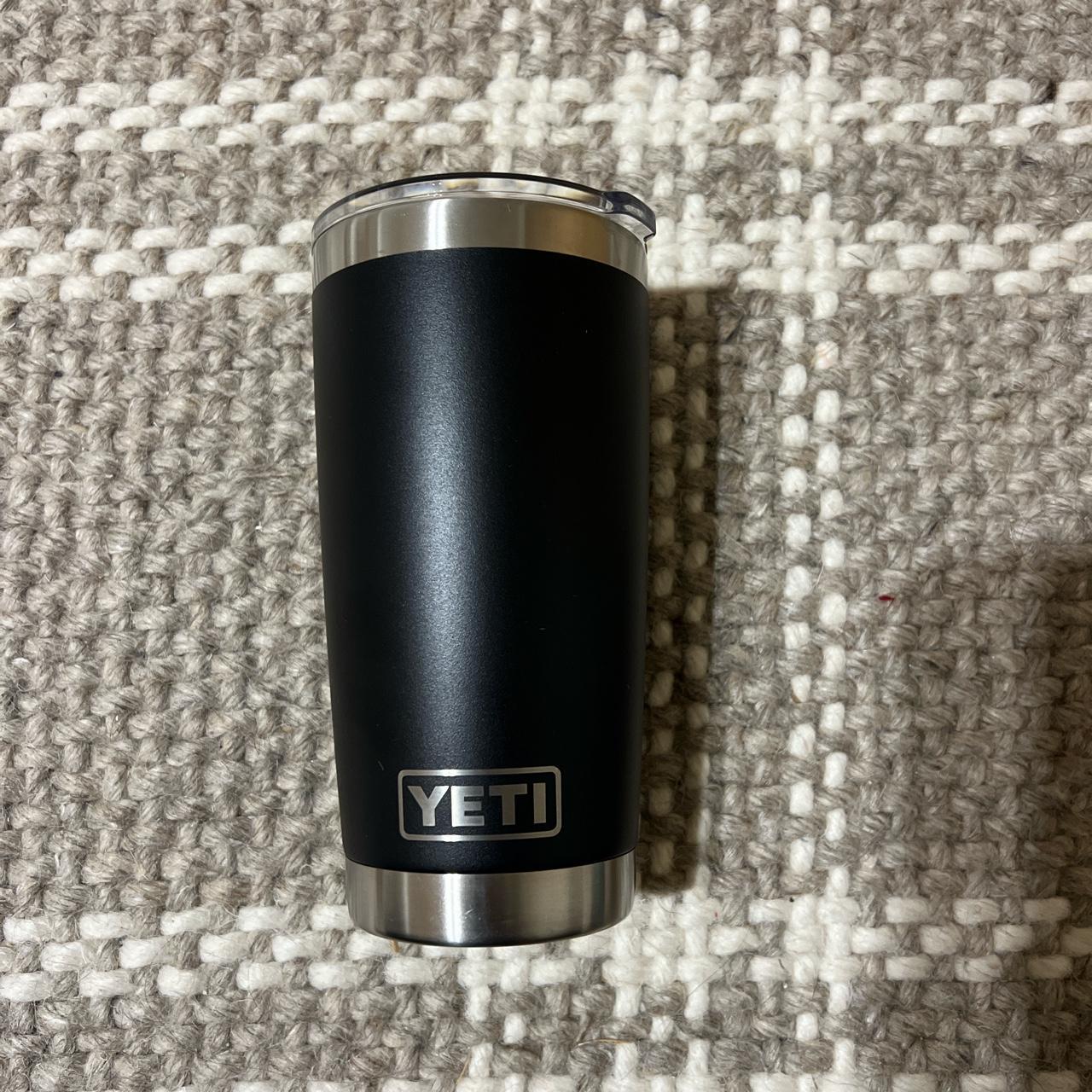 Literal perfect condition black yeti cup Never used Depop