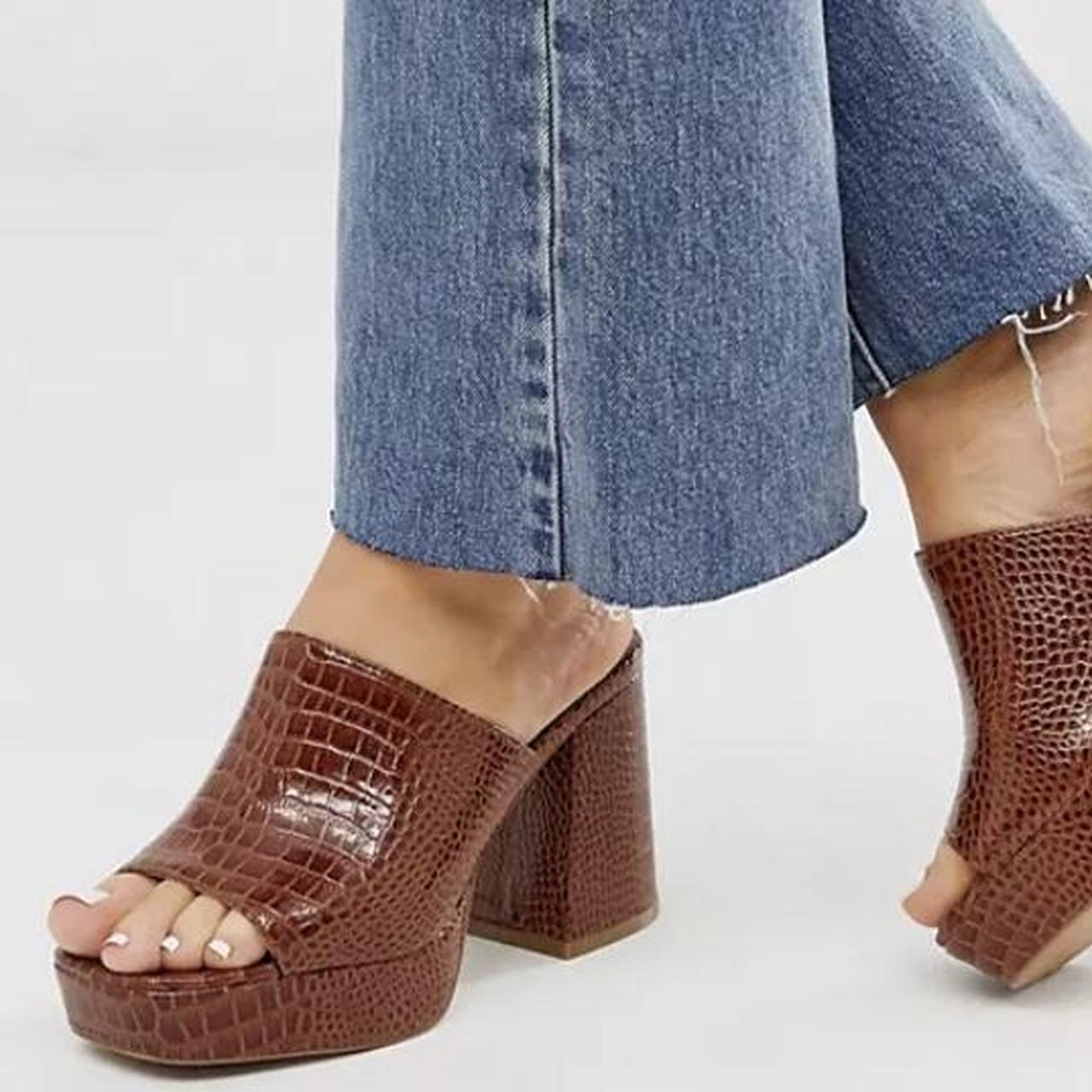 asos platform mules