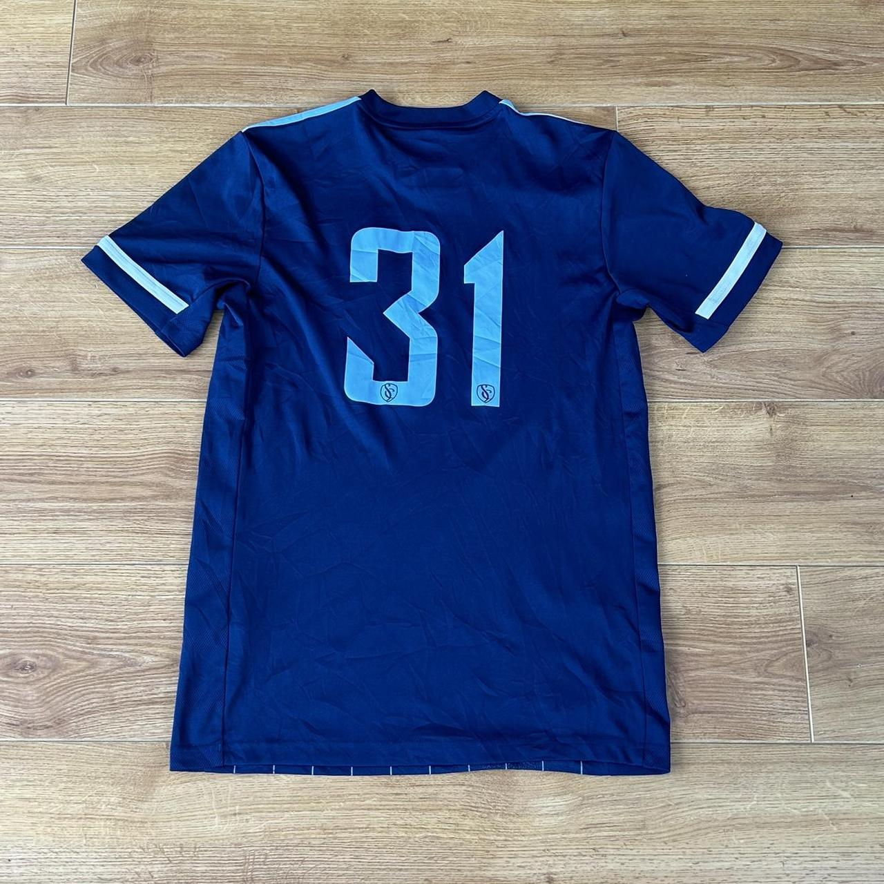 Sporting Blue Valley Football Shirt. The shirt is... Depop