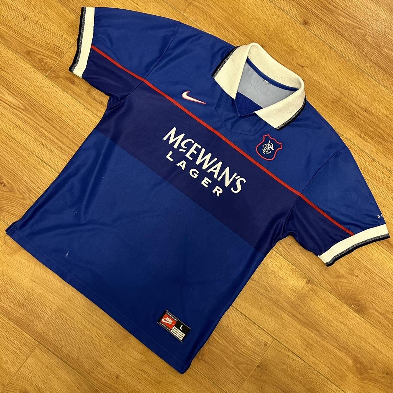 Rangers 1997-99 Nike Training Shirt (M) (Very Good) [LaGOMI