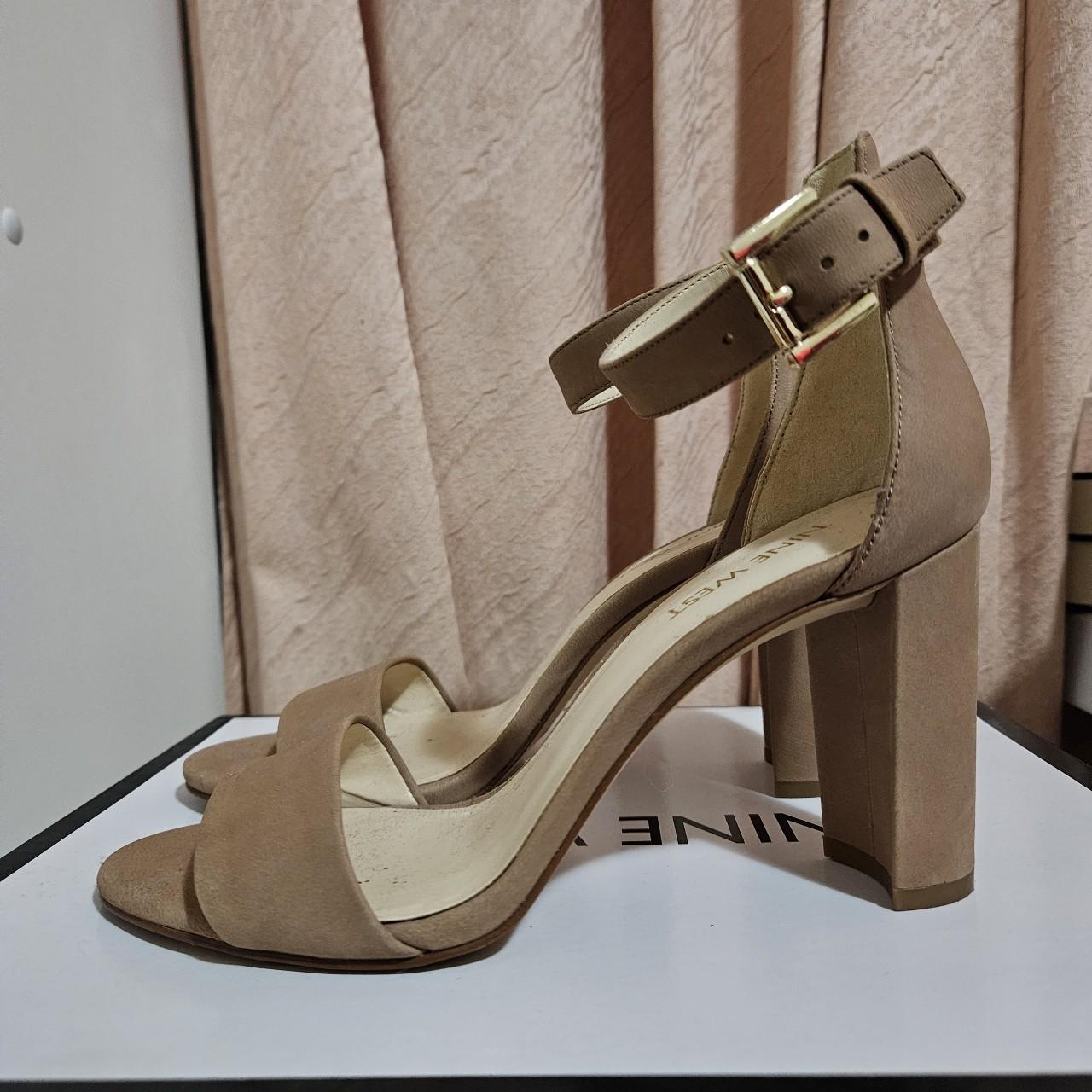 Cream block clearance heel sandals uk