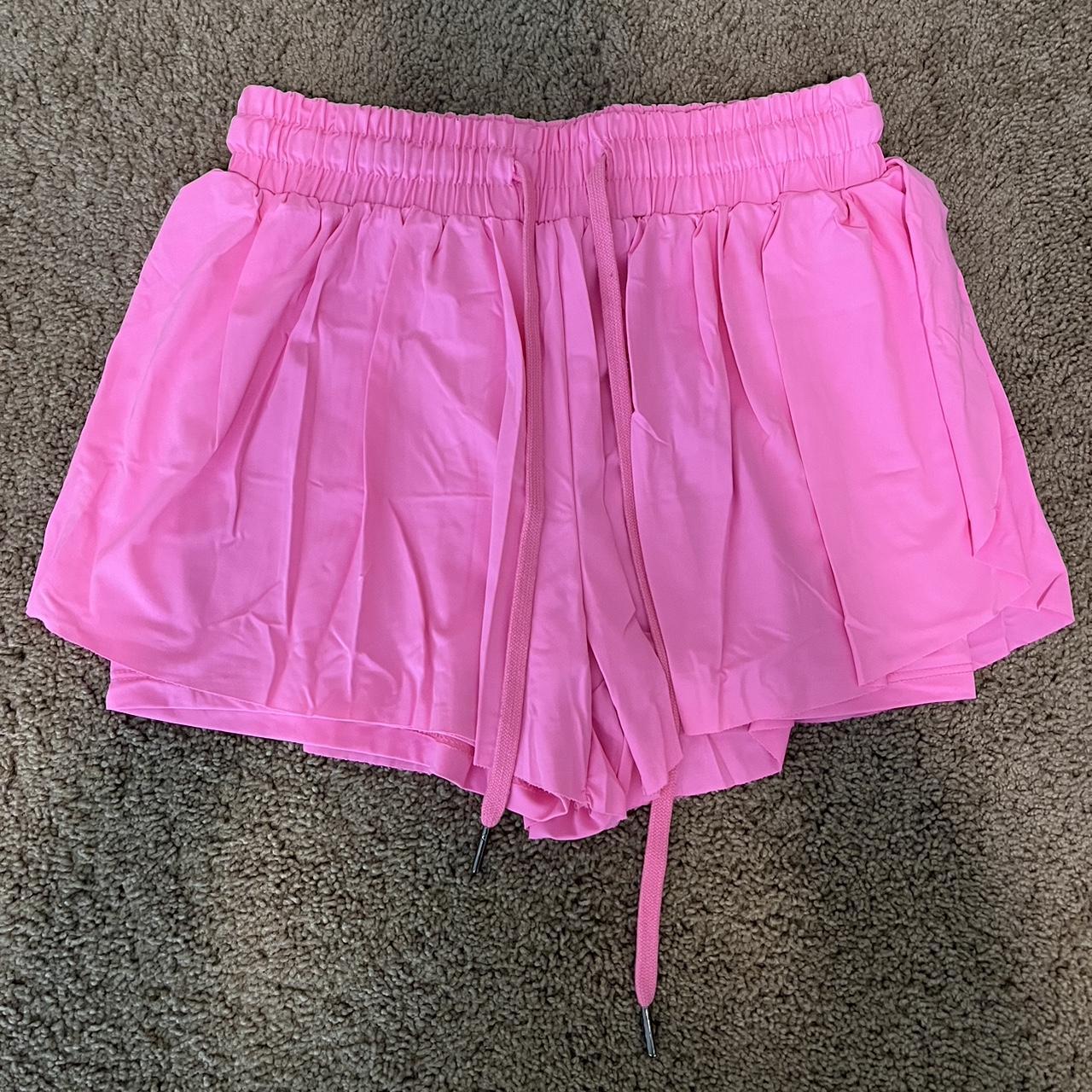 Women's Totally Hot Pink Training Shorts