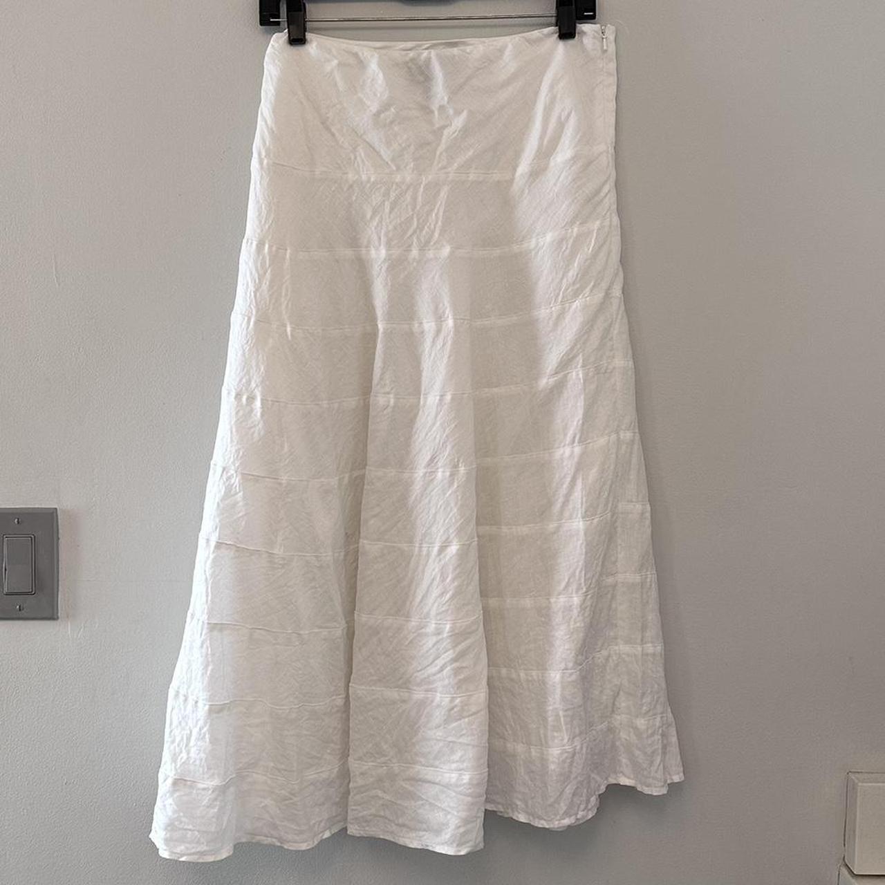 Ralph Lauren Women's White Skirt | Depop