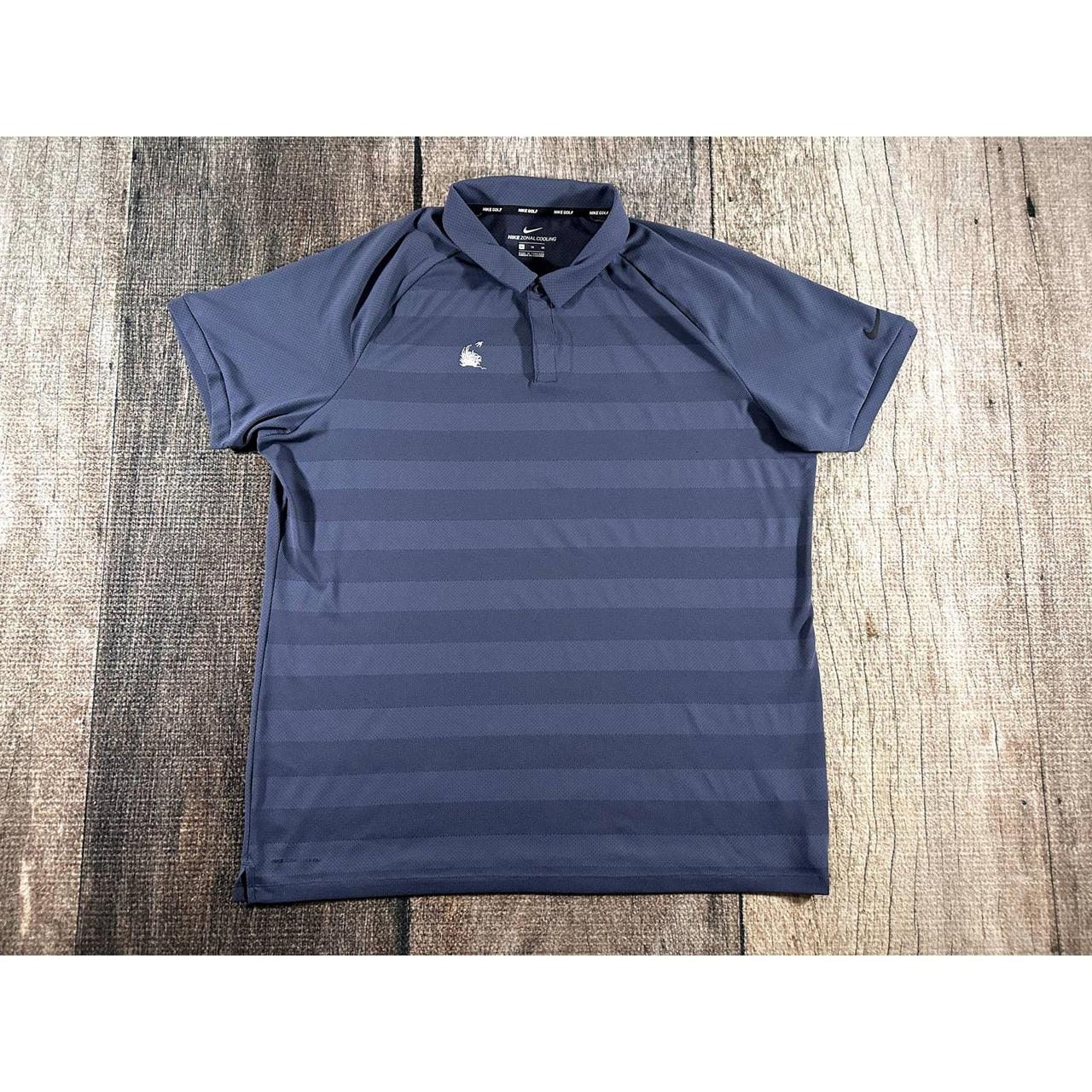 Nike golf zonal stripe polo outlet shirt