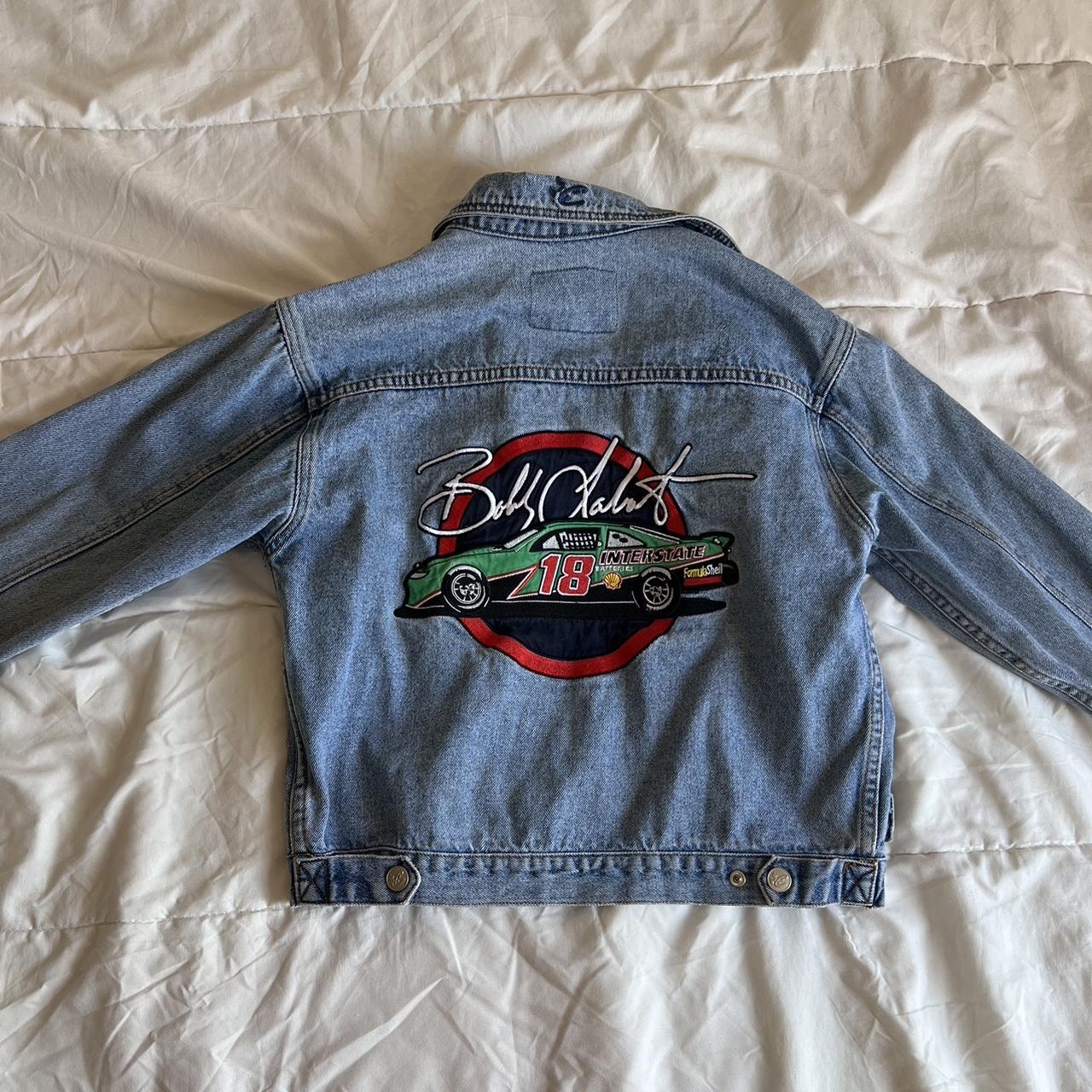 NASCAR Women's Blue Jacket | Depop