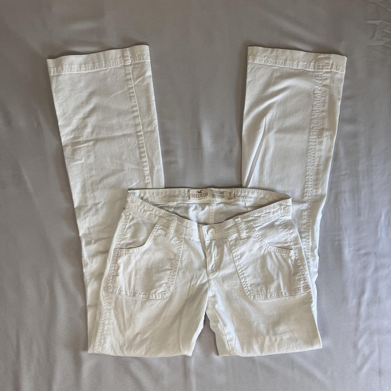 Escada sport white linen pants No flaws but worn - Depop