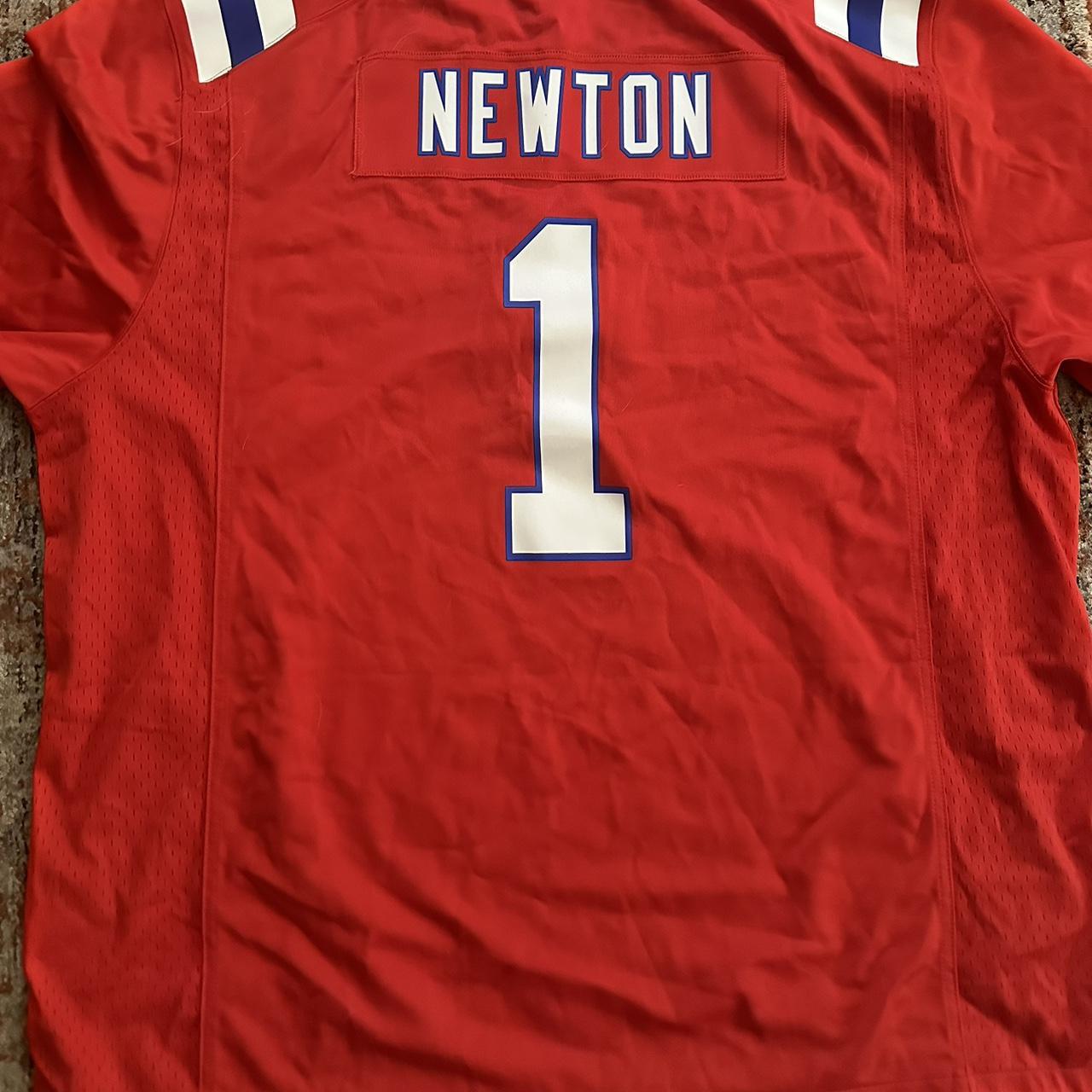 Vintage Patriots Jersey player Cam Newton Size 3XL