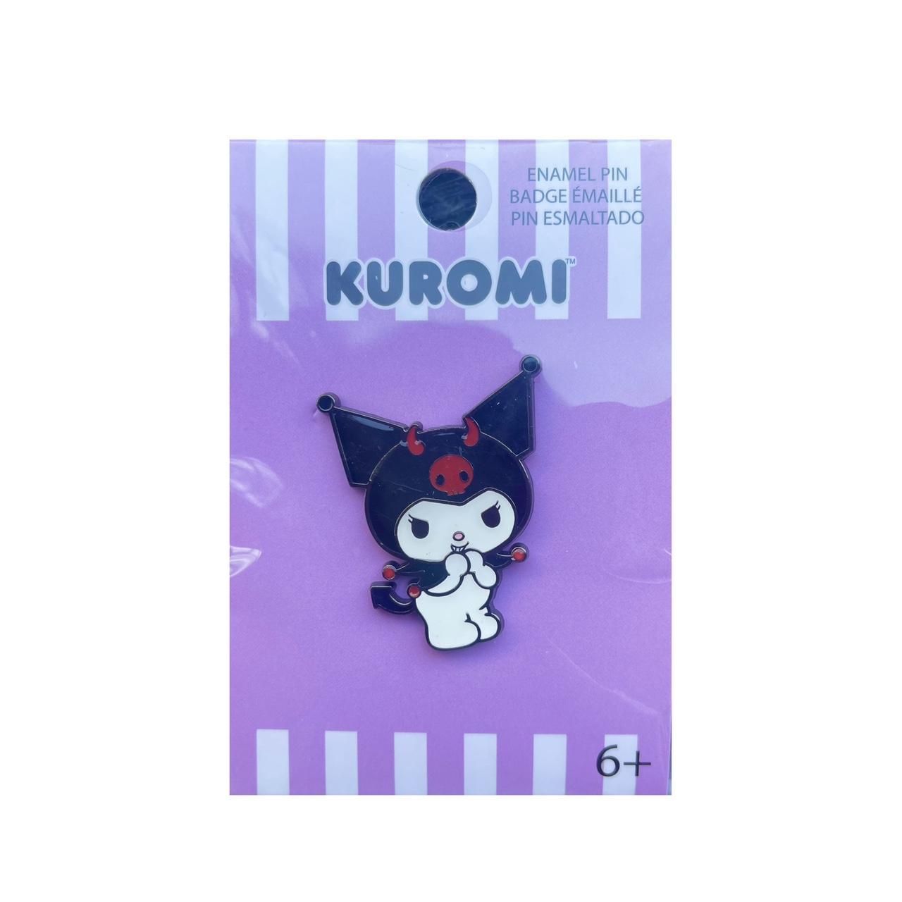 Sanrio Enamel Pin Kuromi In Devil Costume New
