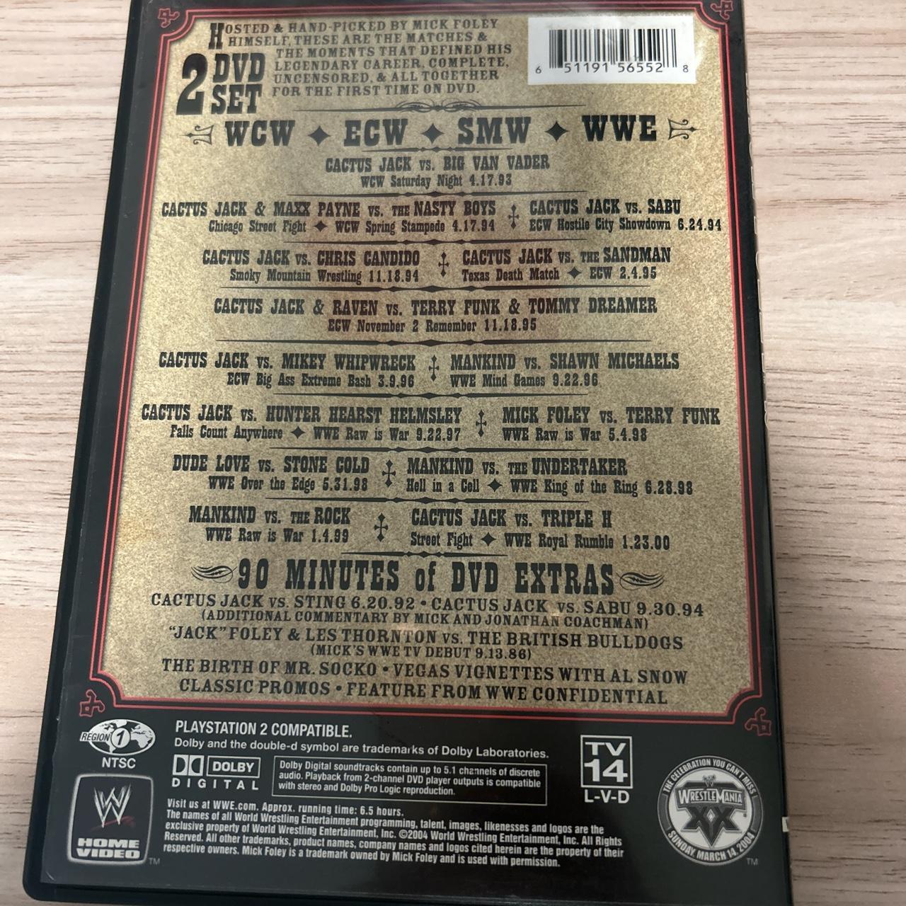 Mick Foley greatest hits and misses DVD In Depop