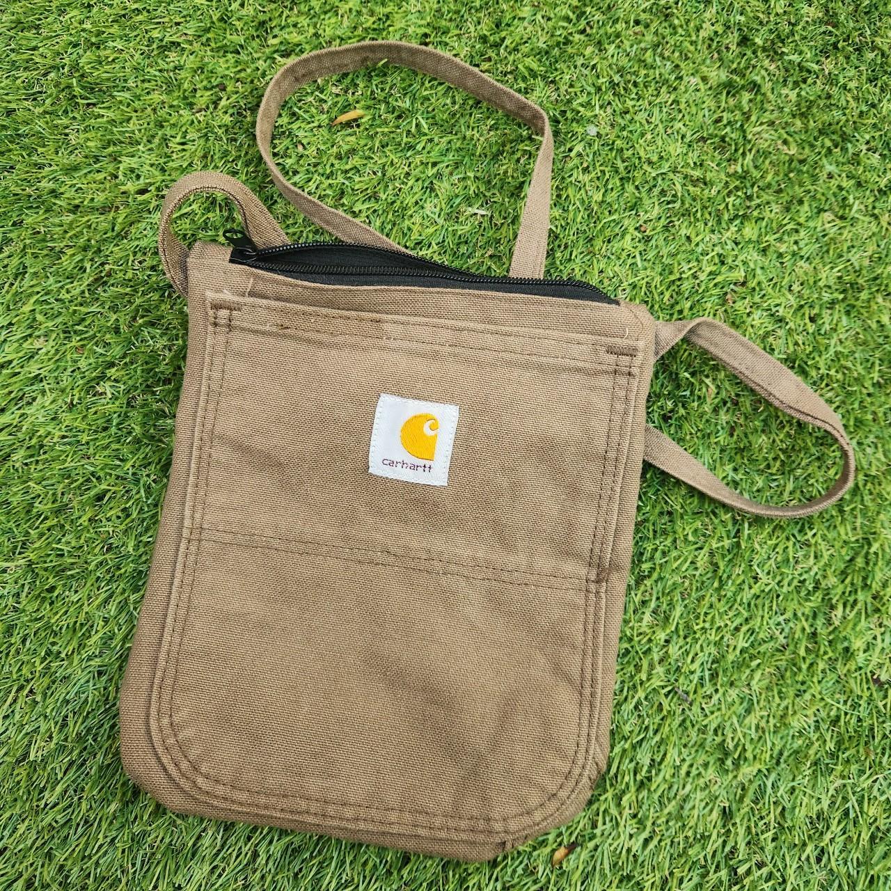 Carhartt Side Bag 2 zipped compartments and open... - Depop