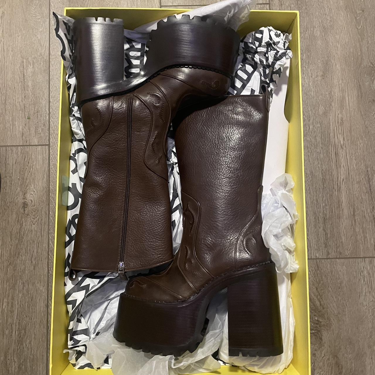 HEAVEN BY MARC JACOBS MARGARET BOOT SIZE 9 NEVER... Depop