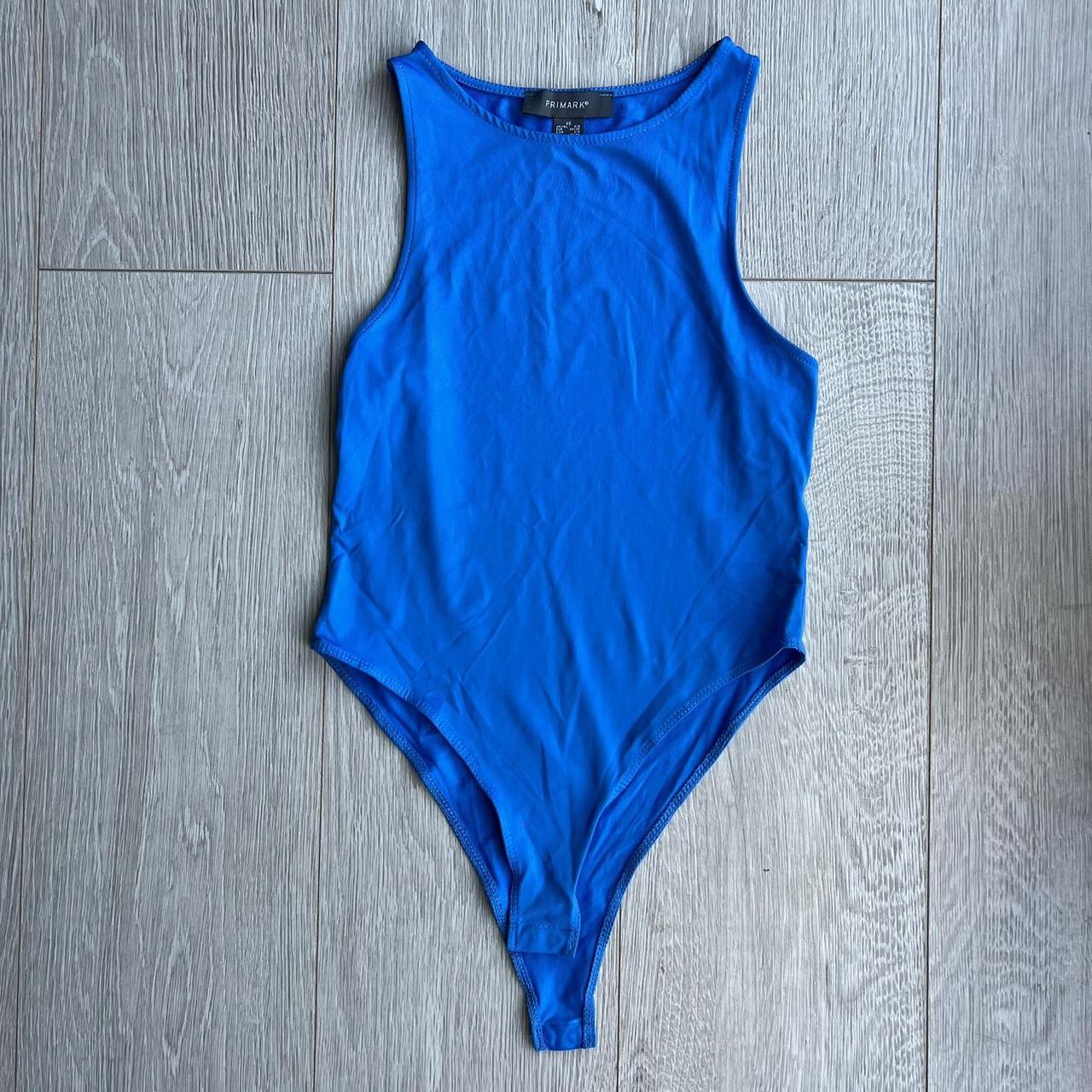 Primark Women's Blue Bodysuit Depop