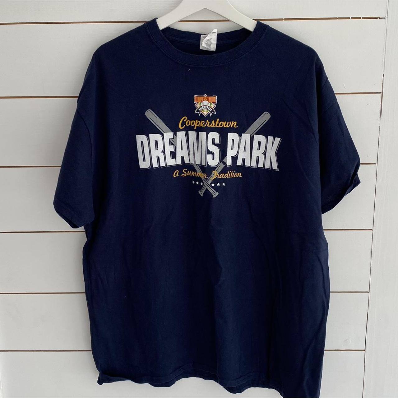 Cooperstown Dreams Park Short-Sleeve Windbreaker. - Depop