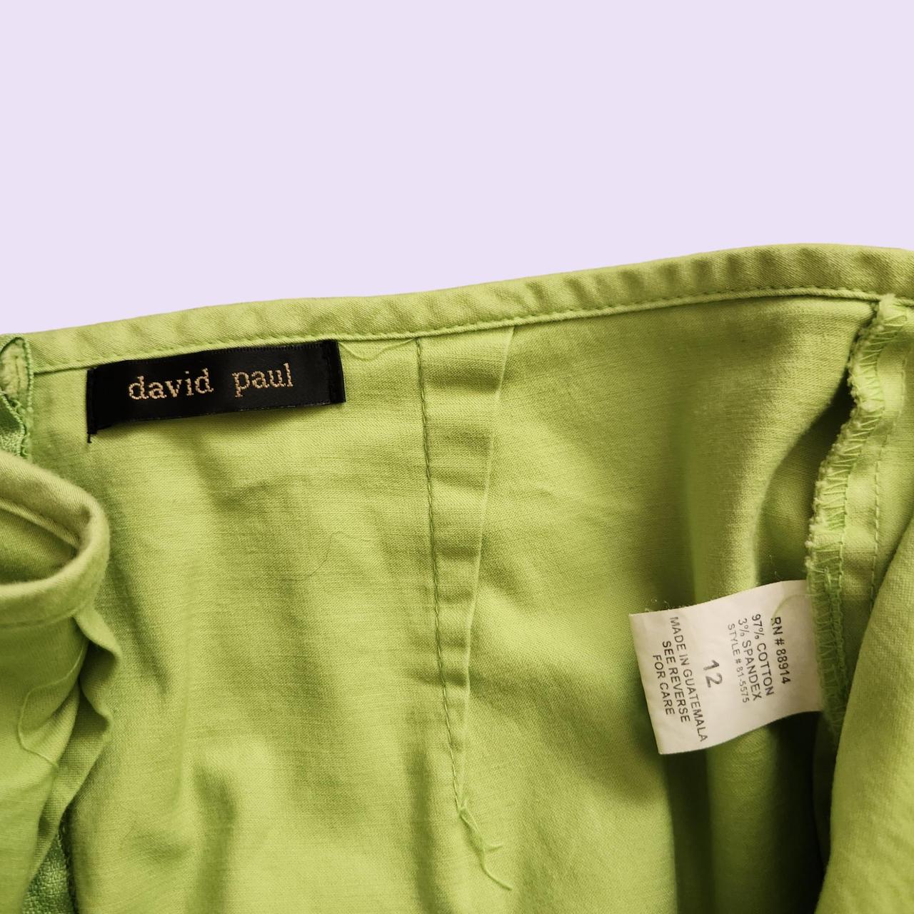 David Emanuel Women's Green Skirt (6)