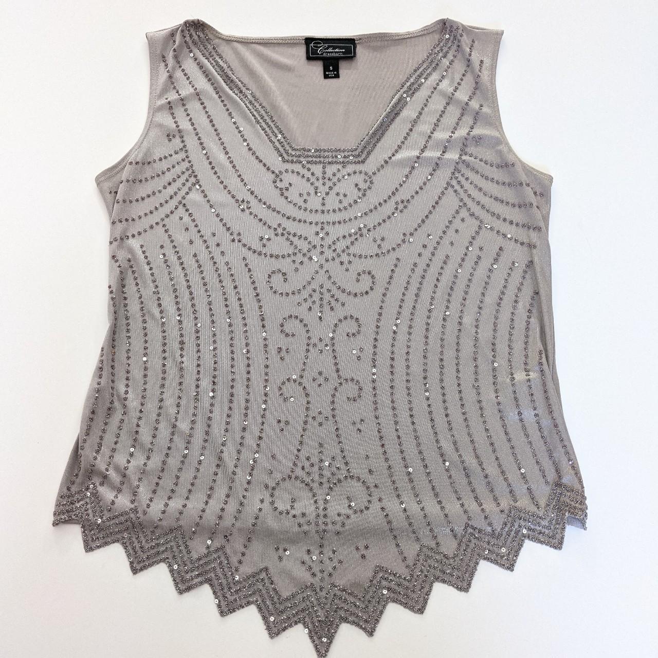 20's style glitter shimmer top. Reminds me of 1920s... Depop