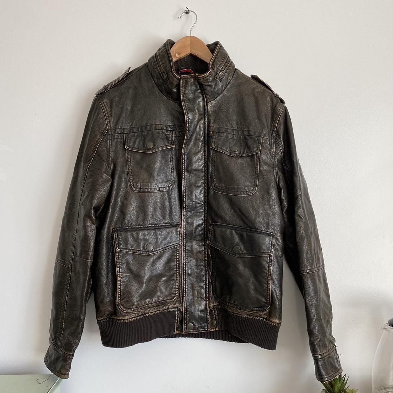 Tommy Hilfiger Men's Brown Jacket | Depop