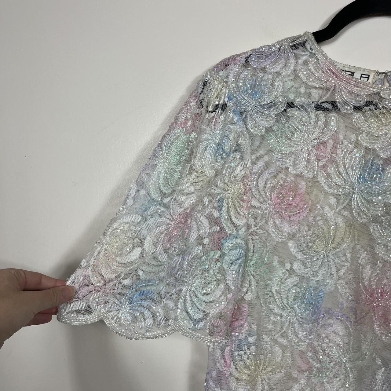 Scala Women's Blouse - White/Multi - L – Scala Sh… - image 4