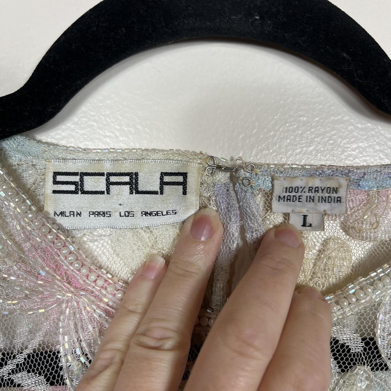 Scala Women's Blouse - White/Multi - L – Scala Sh… - image 6