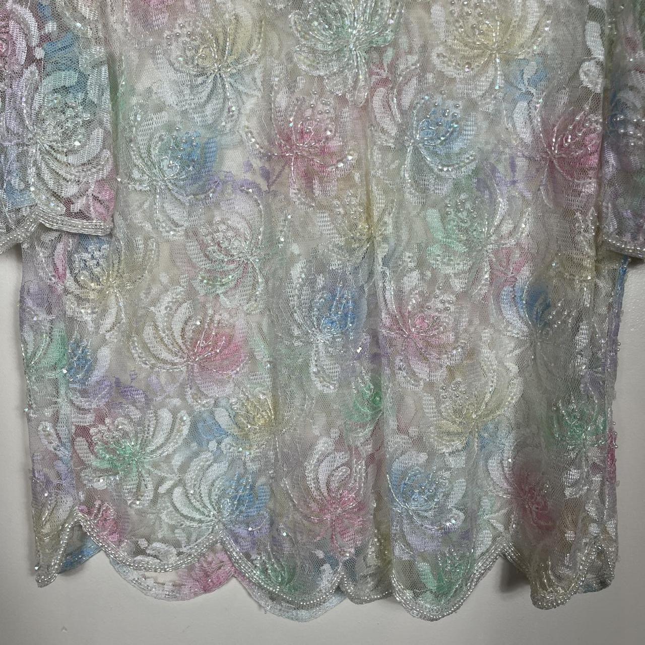 Scala Women's Blouse - White/Multi - L – Scala Sh… - image 3