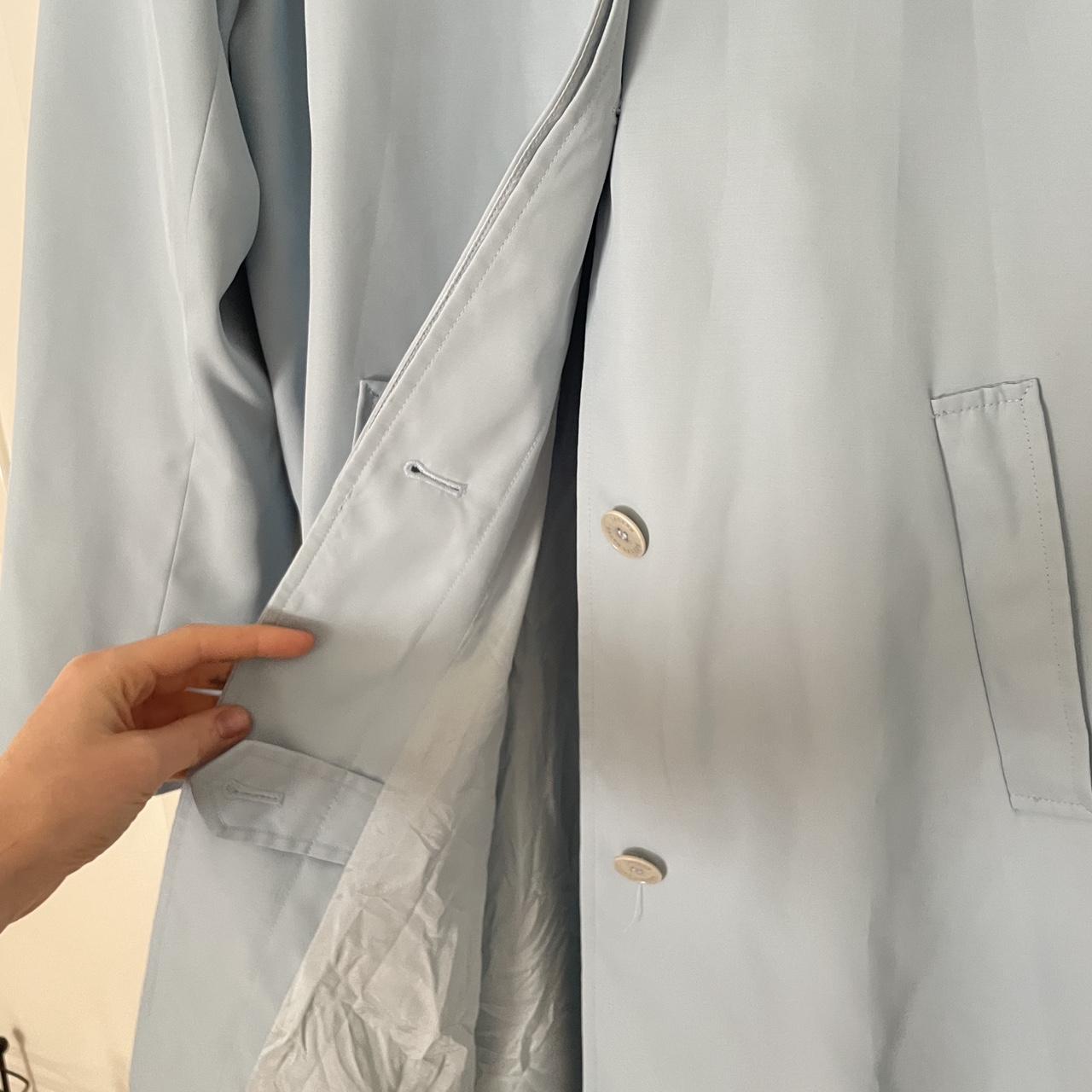 Ralph Lauren Women's Trench - Blue - L – Baby blu… - image 7