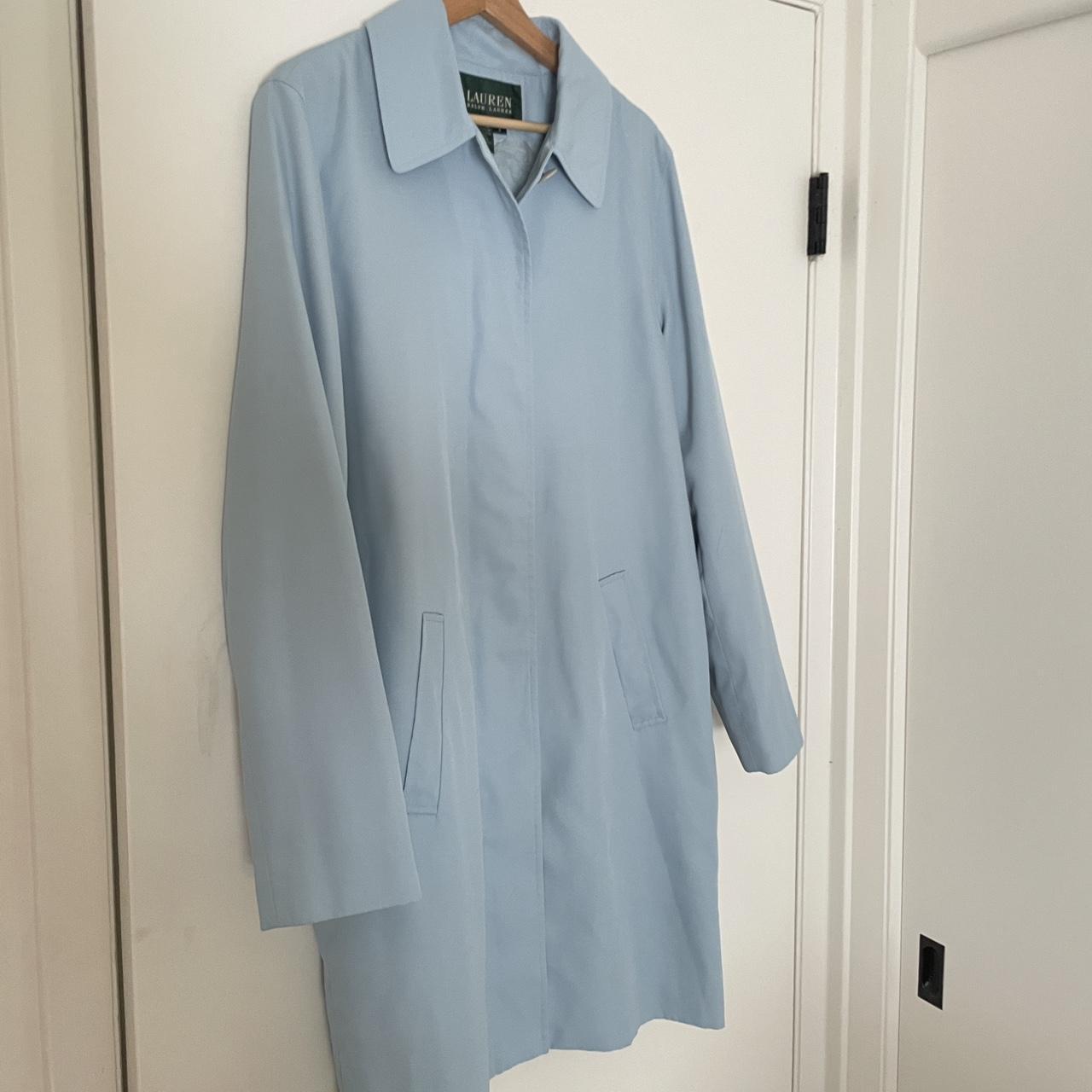 Ralph Lauren Women's Trench - Blue - L – Baby blu… - image 3