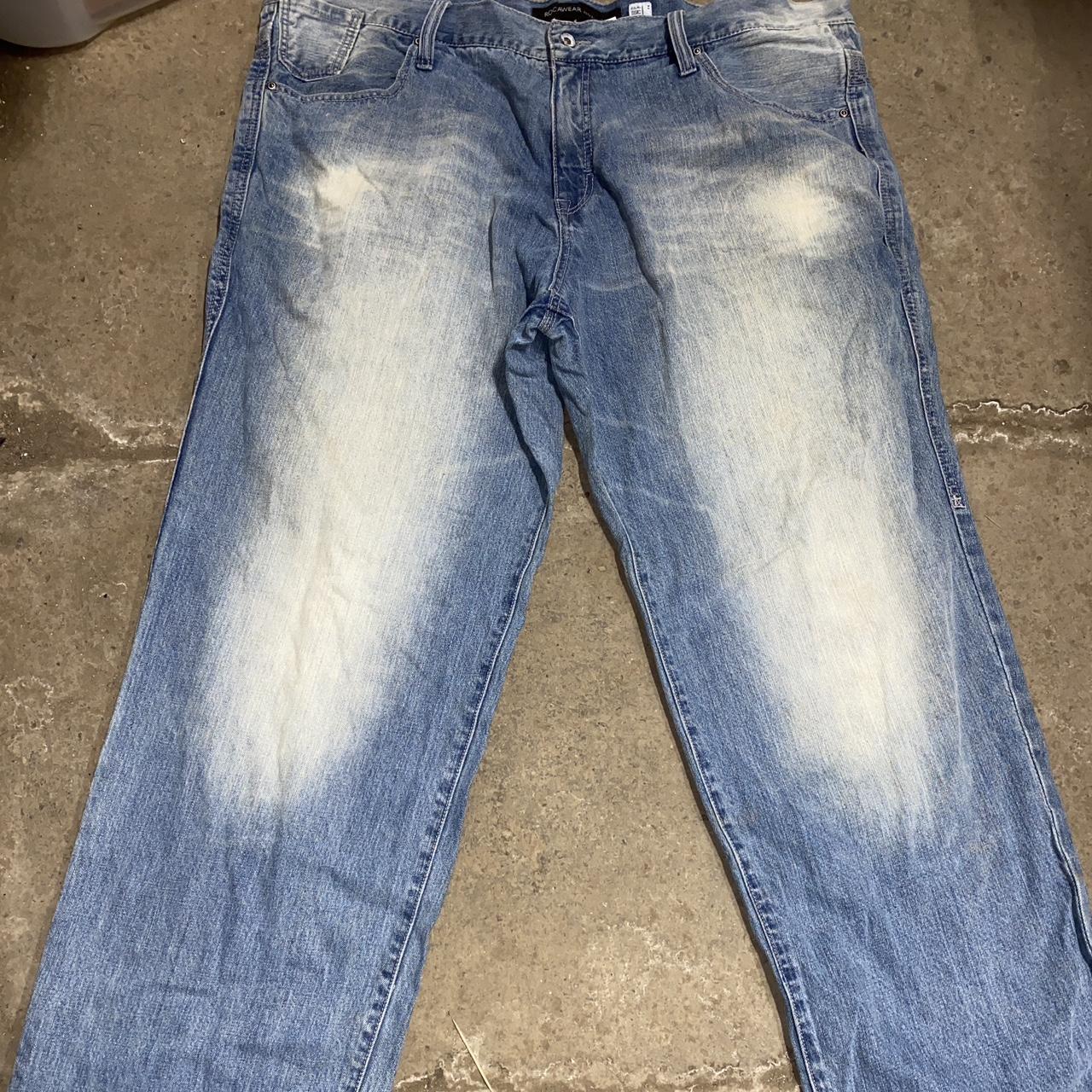 Early 2000s rocawear jeans size 46 waist. This is... Depop