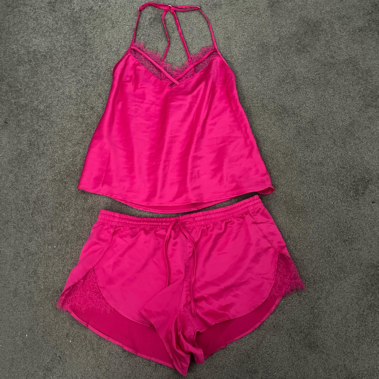 Pink Bras N Things Satin Pyjamas Bras N Things Silky Pink Pj Only