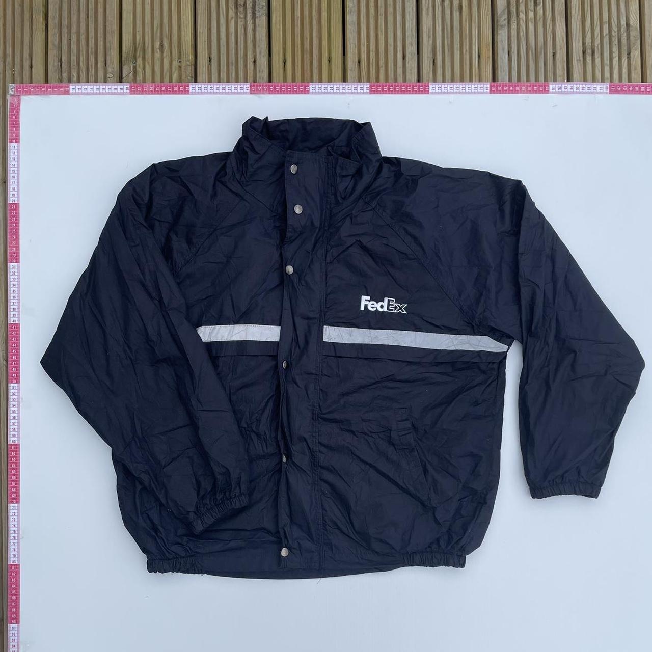 【超特価sale開催】  FREE SHIPPING Vintage FedEx jacket with pockets. Zip | Depop 帽子