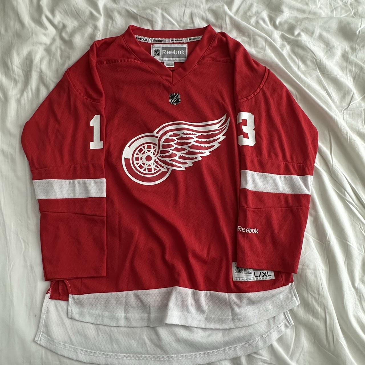 NHL Reebok Detroit Red Wings Pavel Datsyuk Hockey Jersey, Size XXL