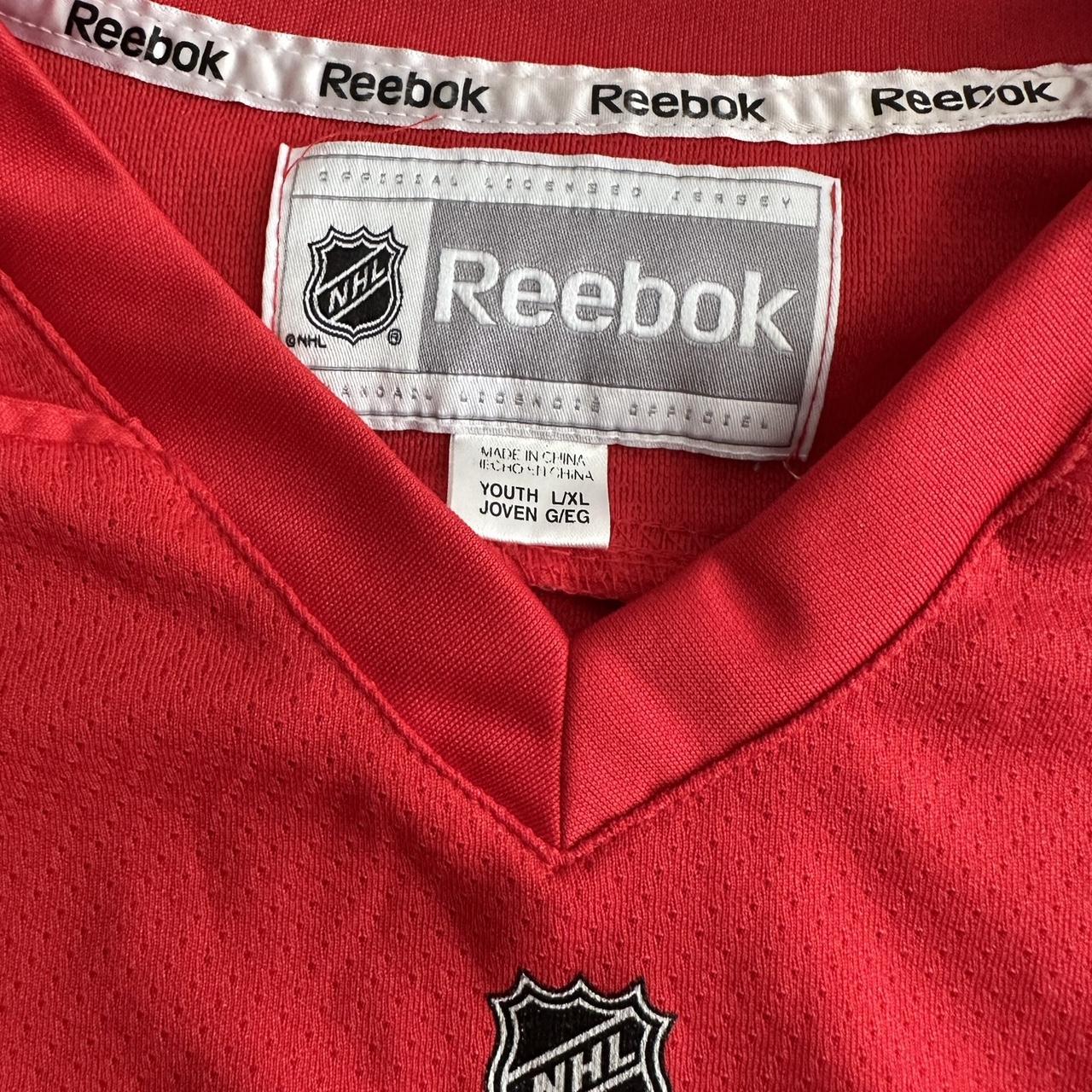 Reebok Pavel Datsyuk Detroit Red Wings NHL Hockey Jersey Home Red Youth XL