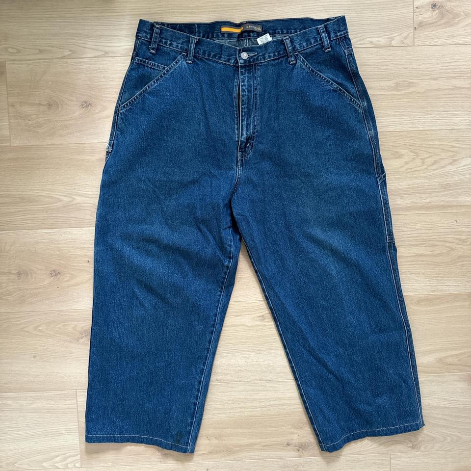 Vintage Levis Silvertab striped shorts 31” | Depop