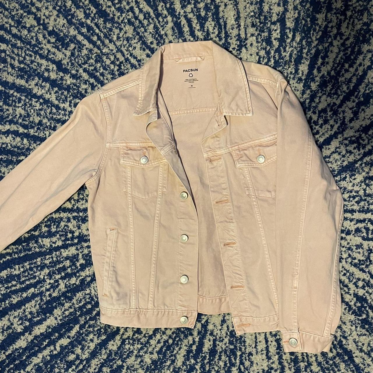 Pacsun pink deals denim jacket