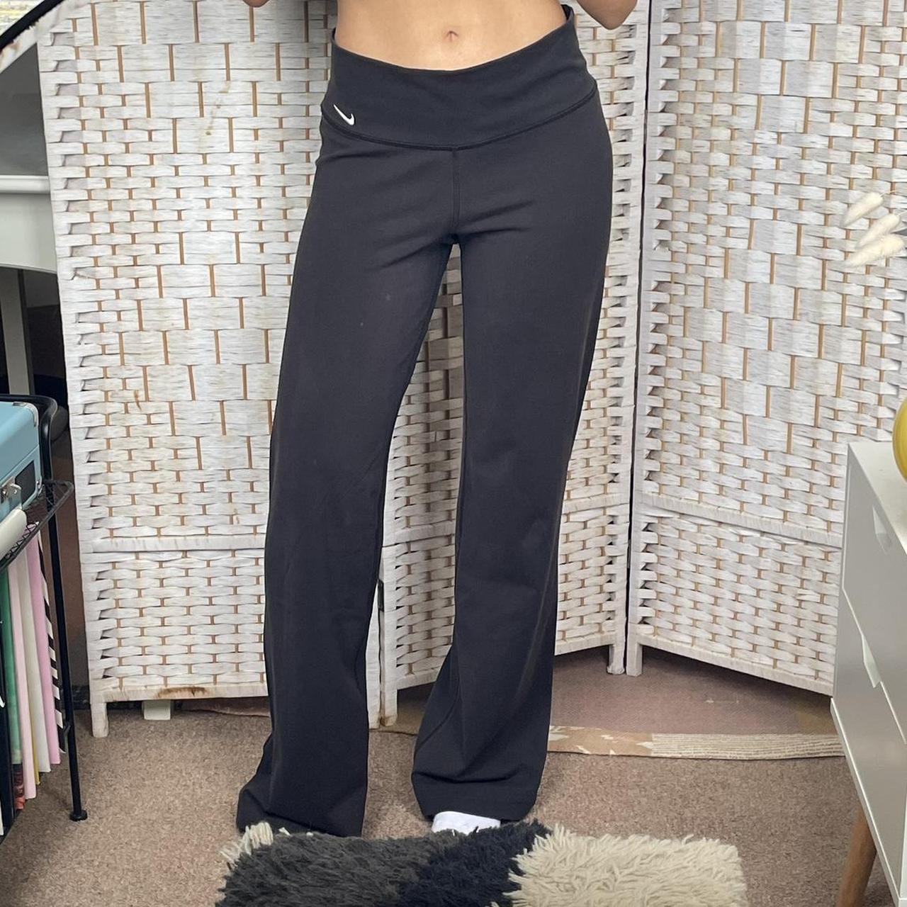 flared nike yoga pants