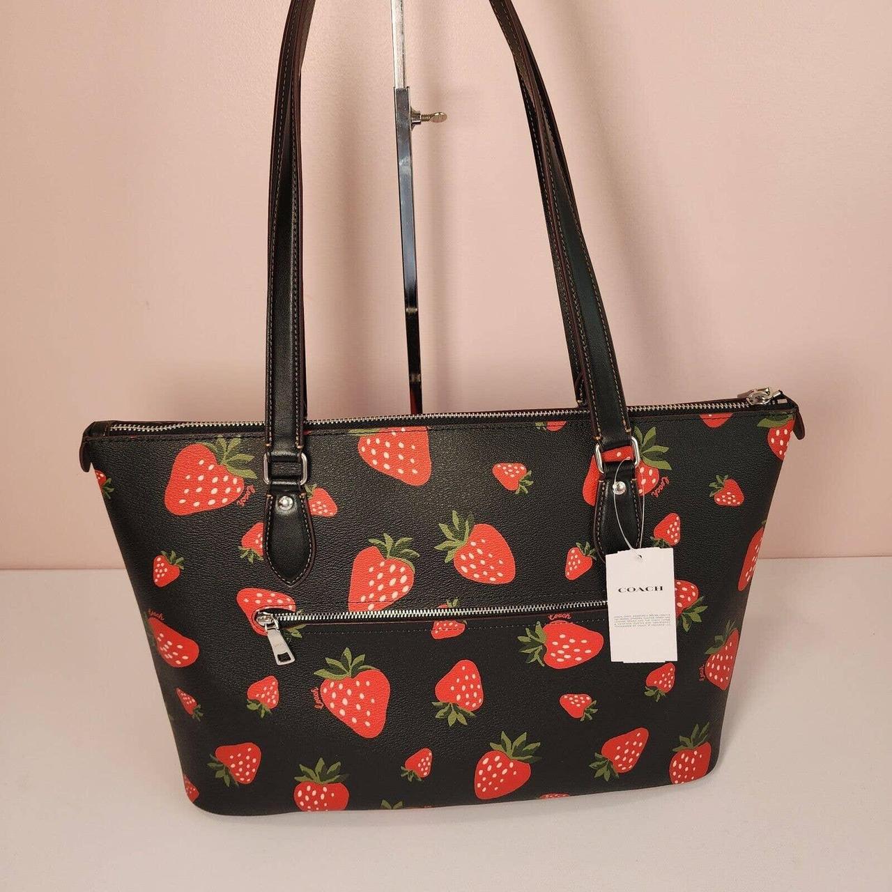 Coach Strawberry Gallery high quality Tote Purse