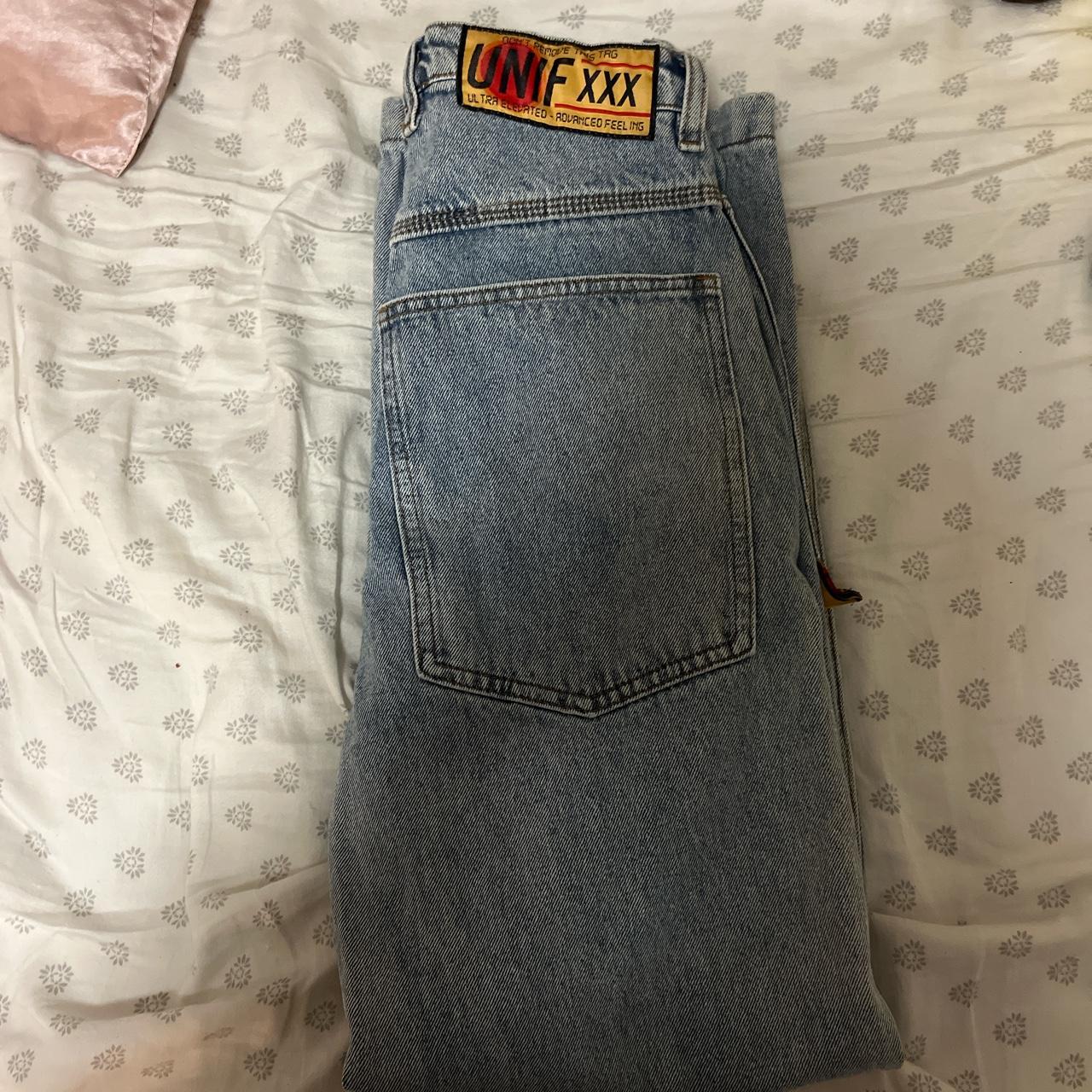Unif x jeans I just bought these from someone on... Depop
