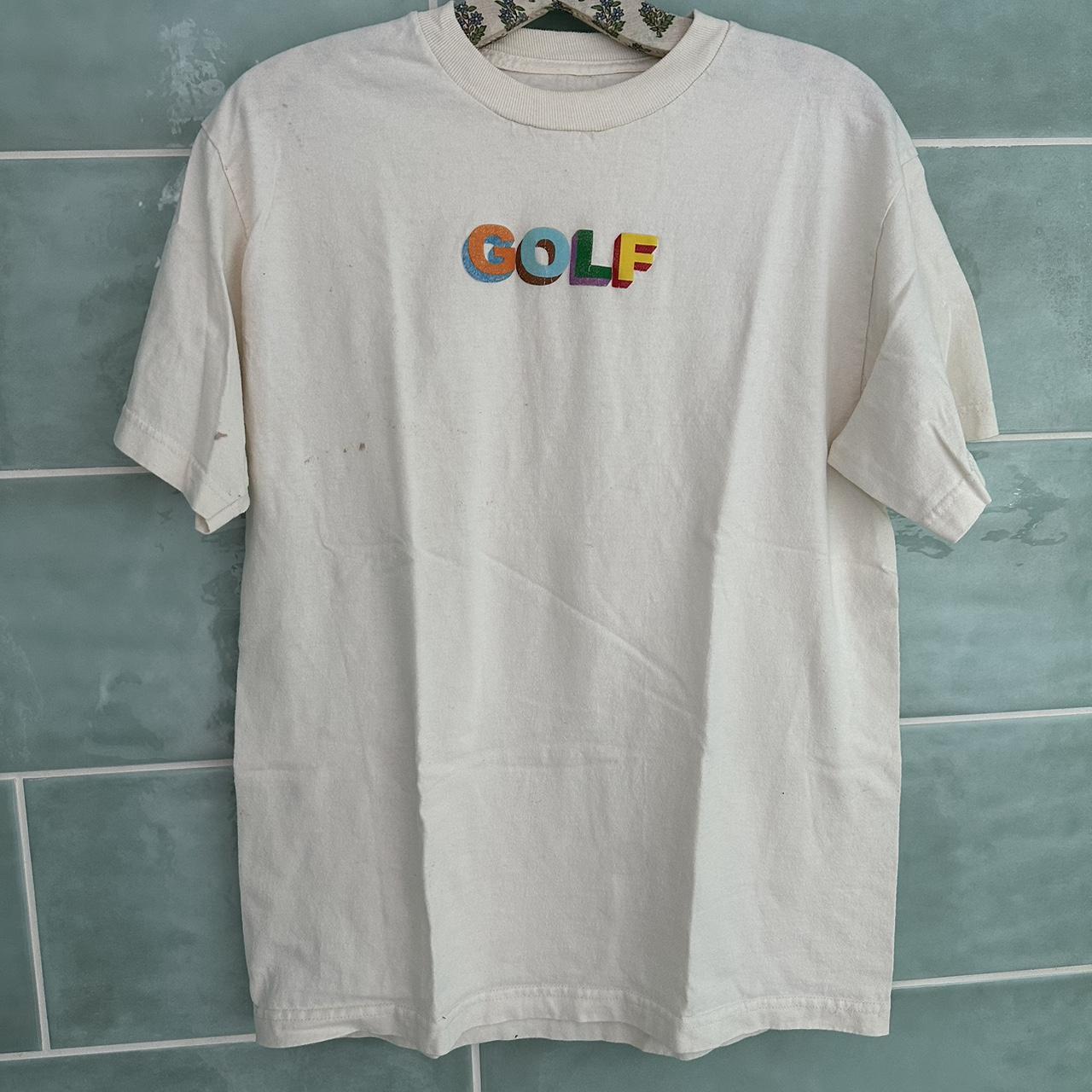 golf wang cream tee