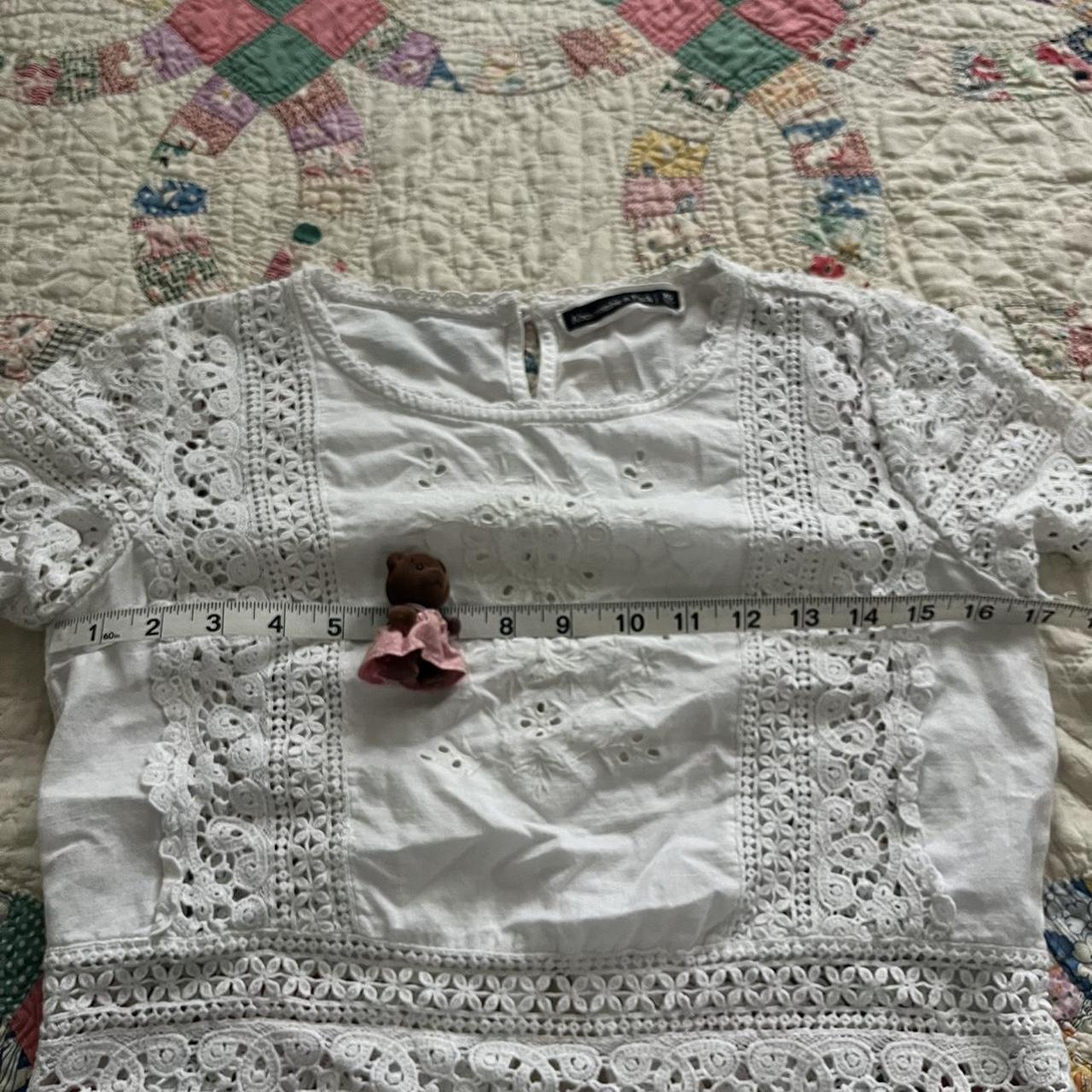 Abercrombie & Fitch Women's Crop top - White - XS… - image 2