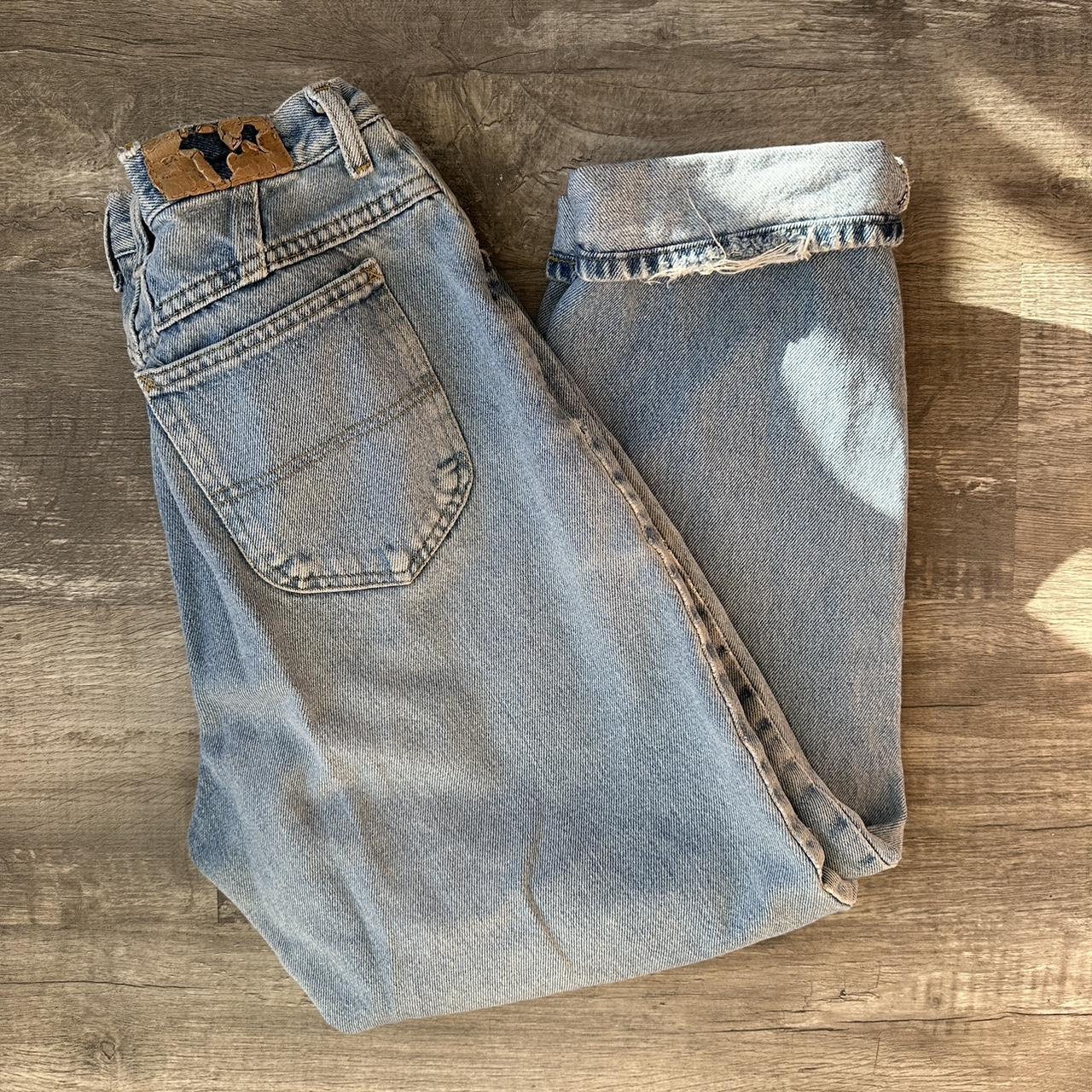 vintage Riders by Lee light wash jeans! loose and... - Depop