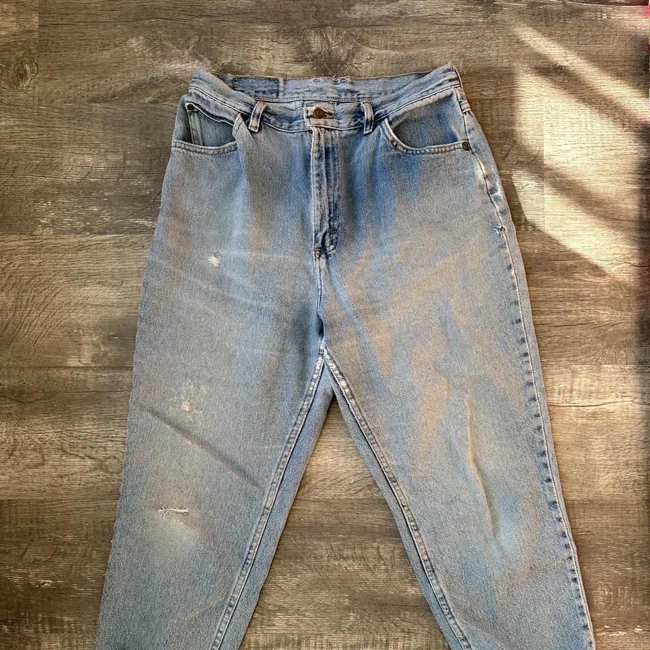 vintage Riders by Lee light wash jeans! loose and... - Depop