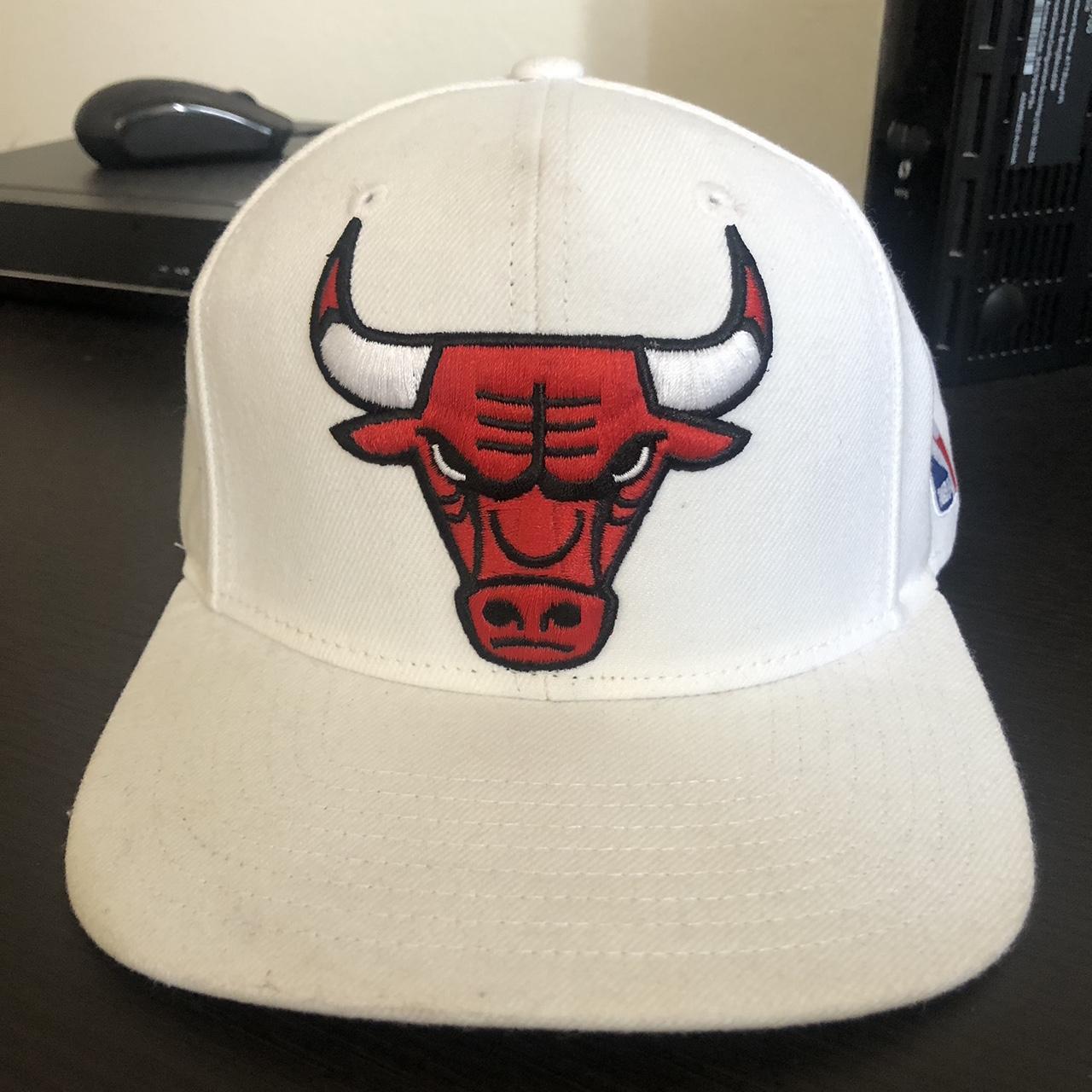 Chicago Bulls NBA Mitchell & Ness Black Red - Depop