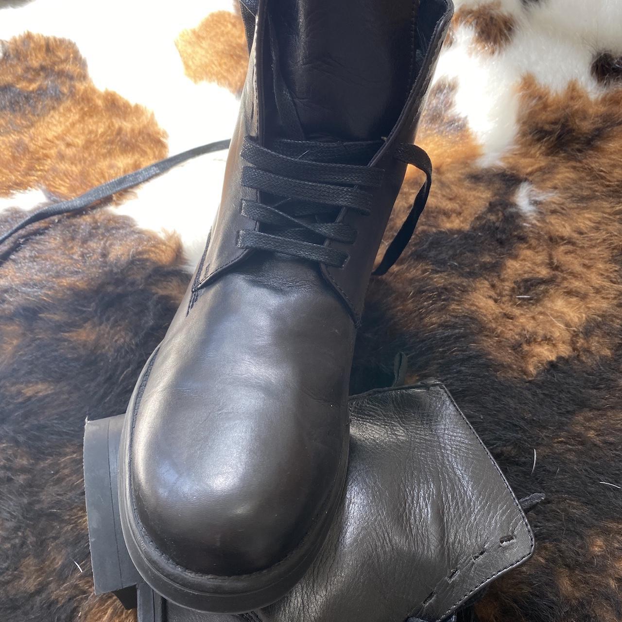 Diesel D-Vicious boots Worn once 100% Leather... - Depop