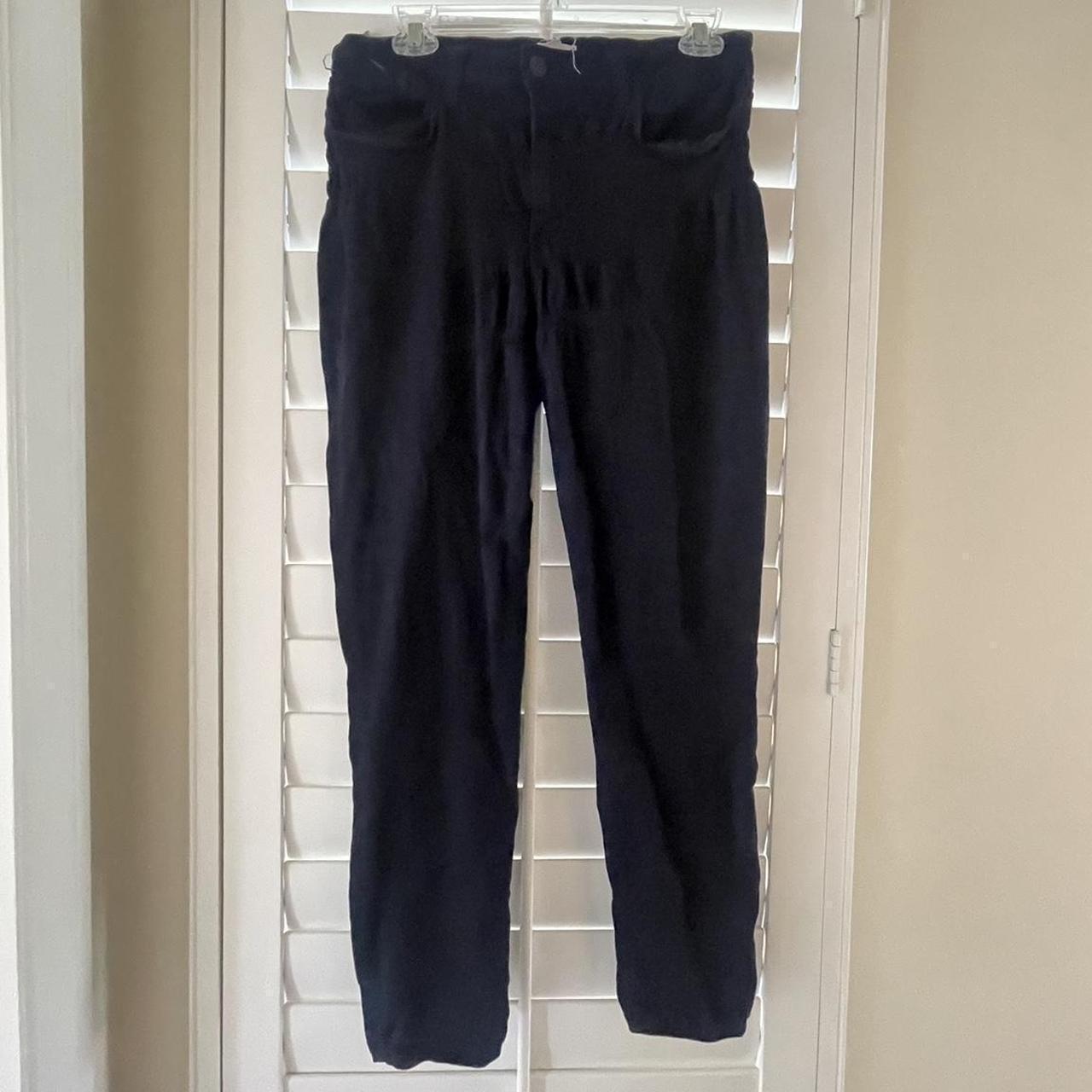 L’AGENCE NAVY STRETCH PANTS size 31 slight... - Depop