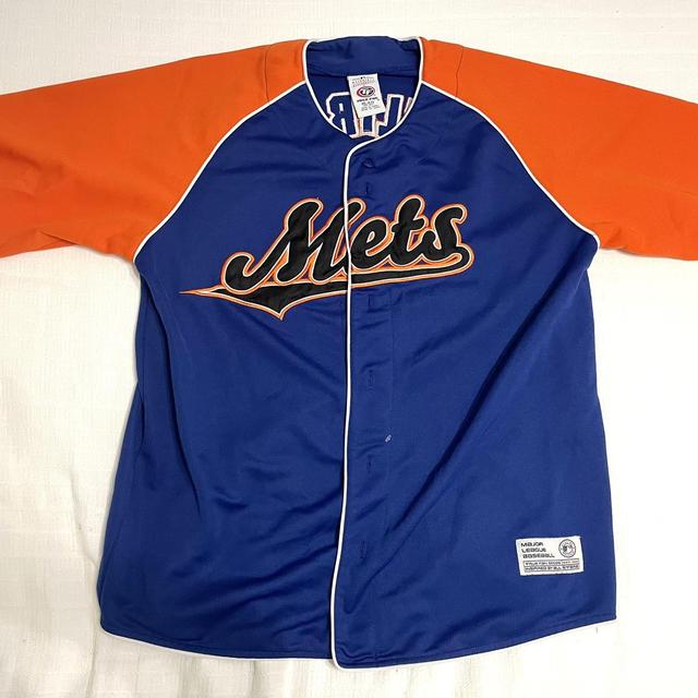 Authentic New York Mets Majestic size 48 XL Cool - Depop