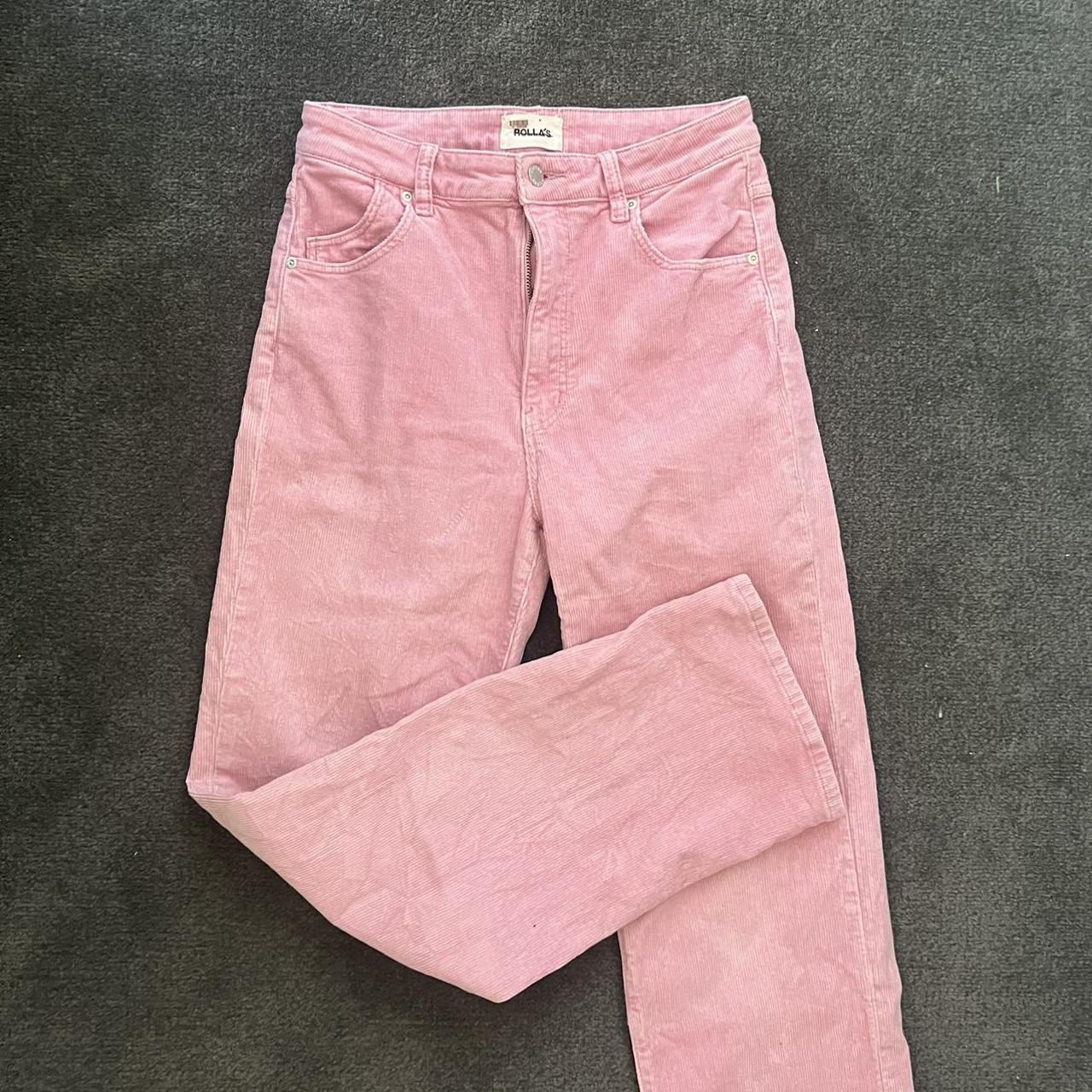 Urban outfitters pink corduroy hot sale pants