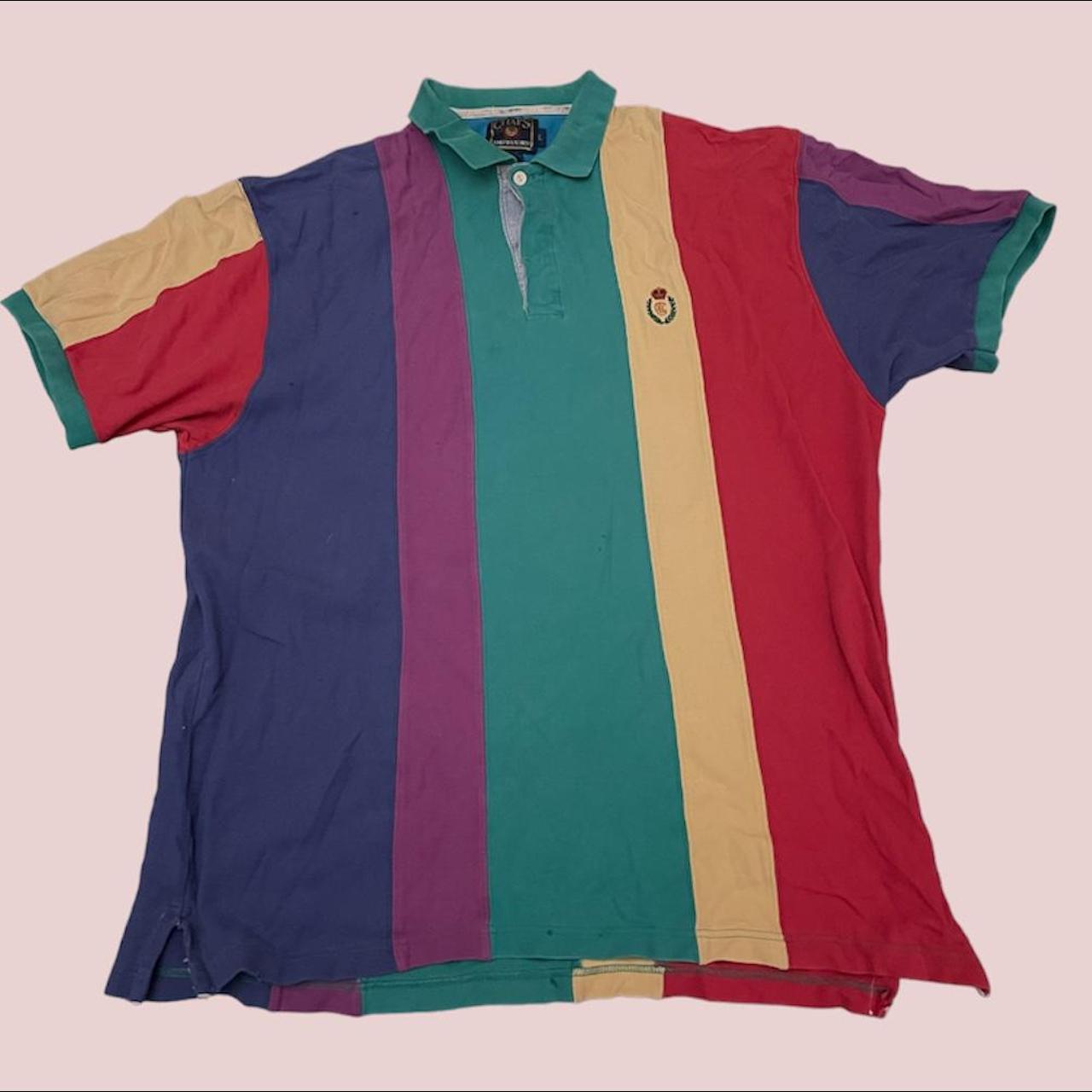 90s chaps polo shirt Vintage chaps large polo,... - Depop