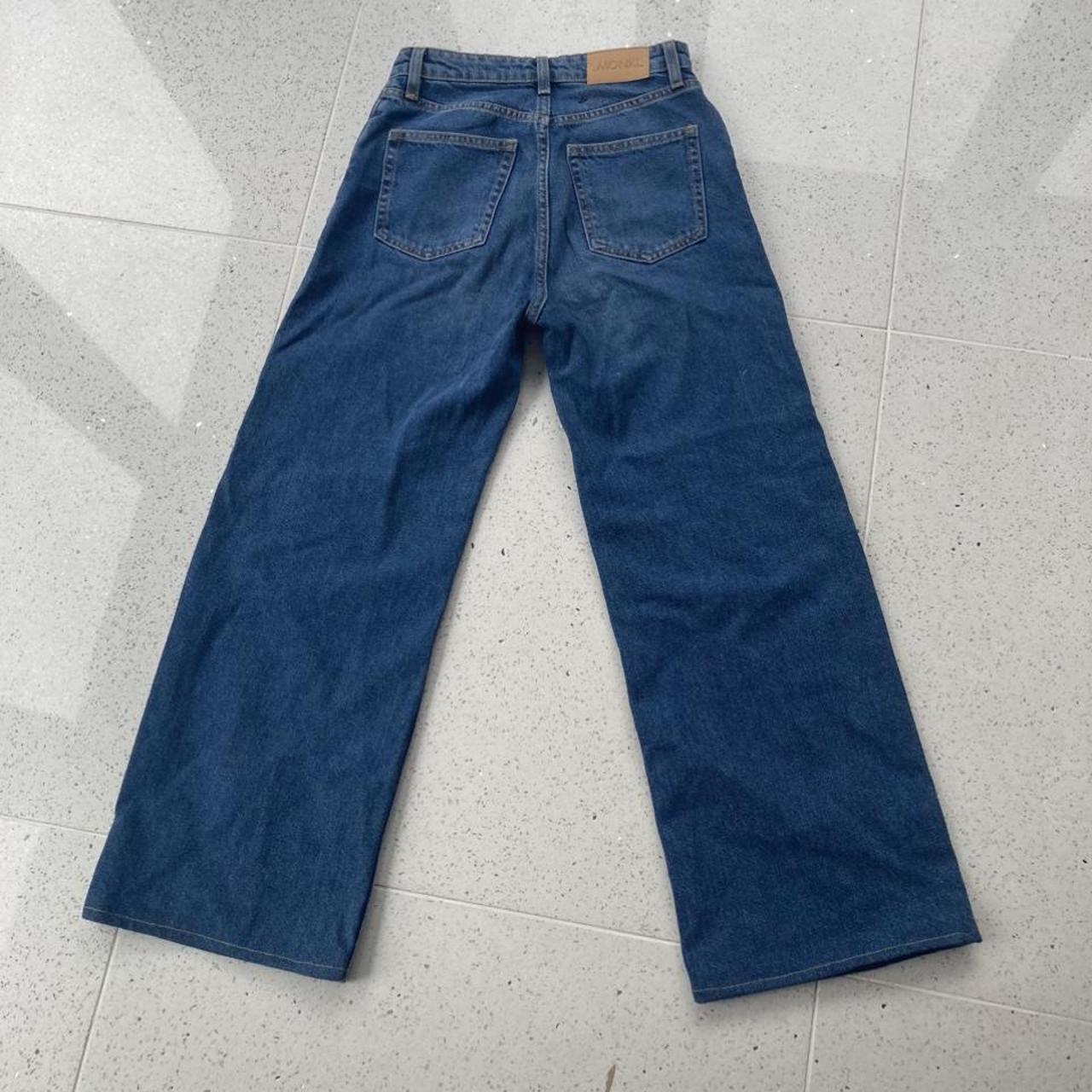 Monki Wide Leg Jeans Petite Waist 26 Monki Jeans... - Depop