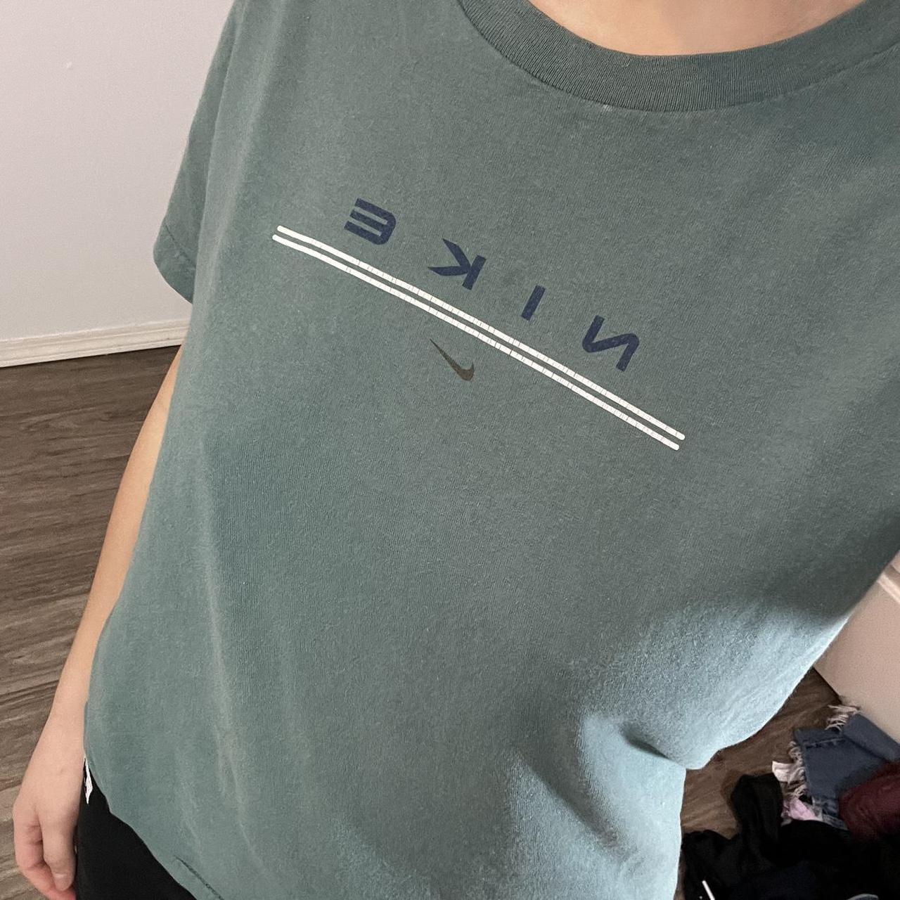 electric green shirt nike