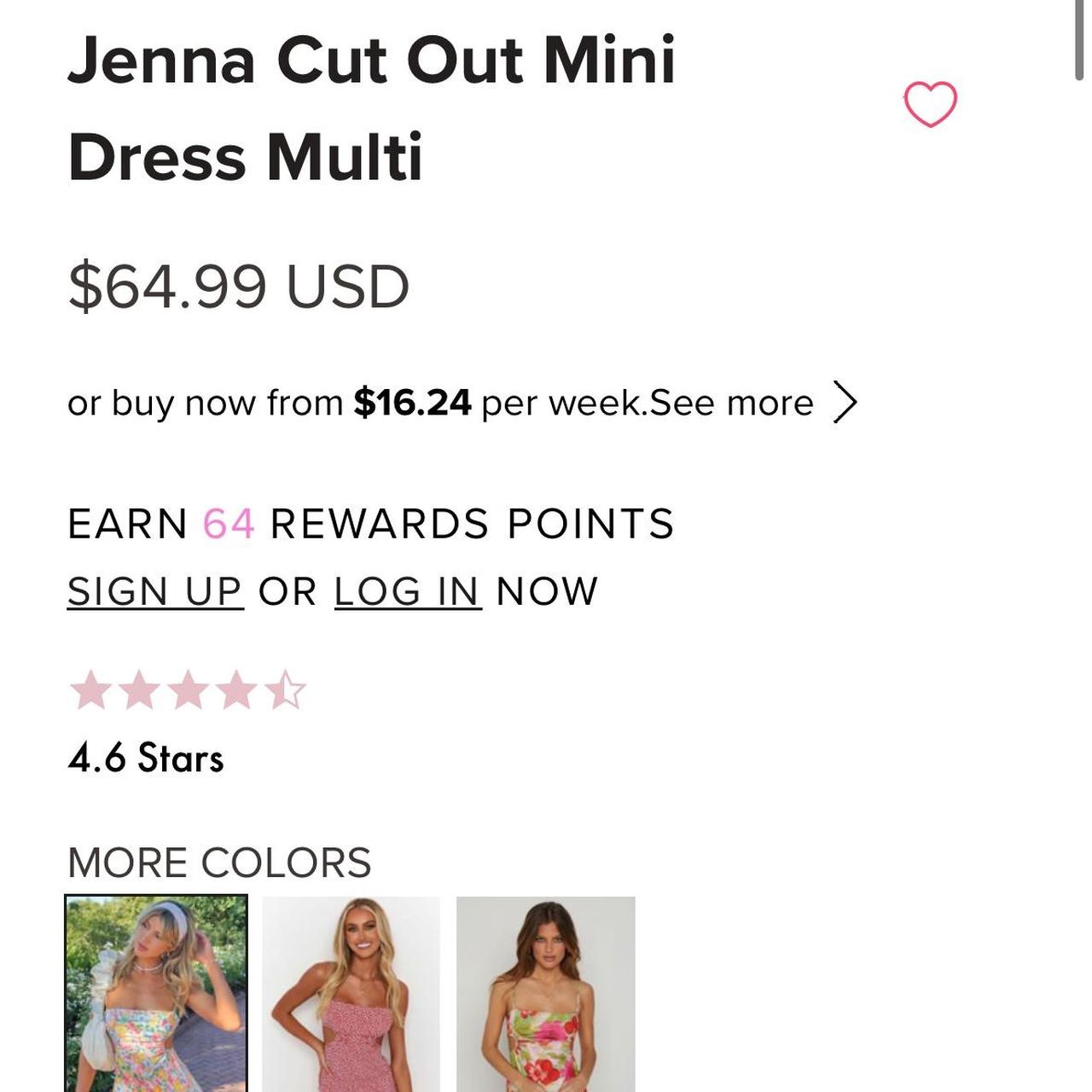 beginning boutique Jenna Cut Out Mini Dress... Depop