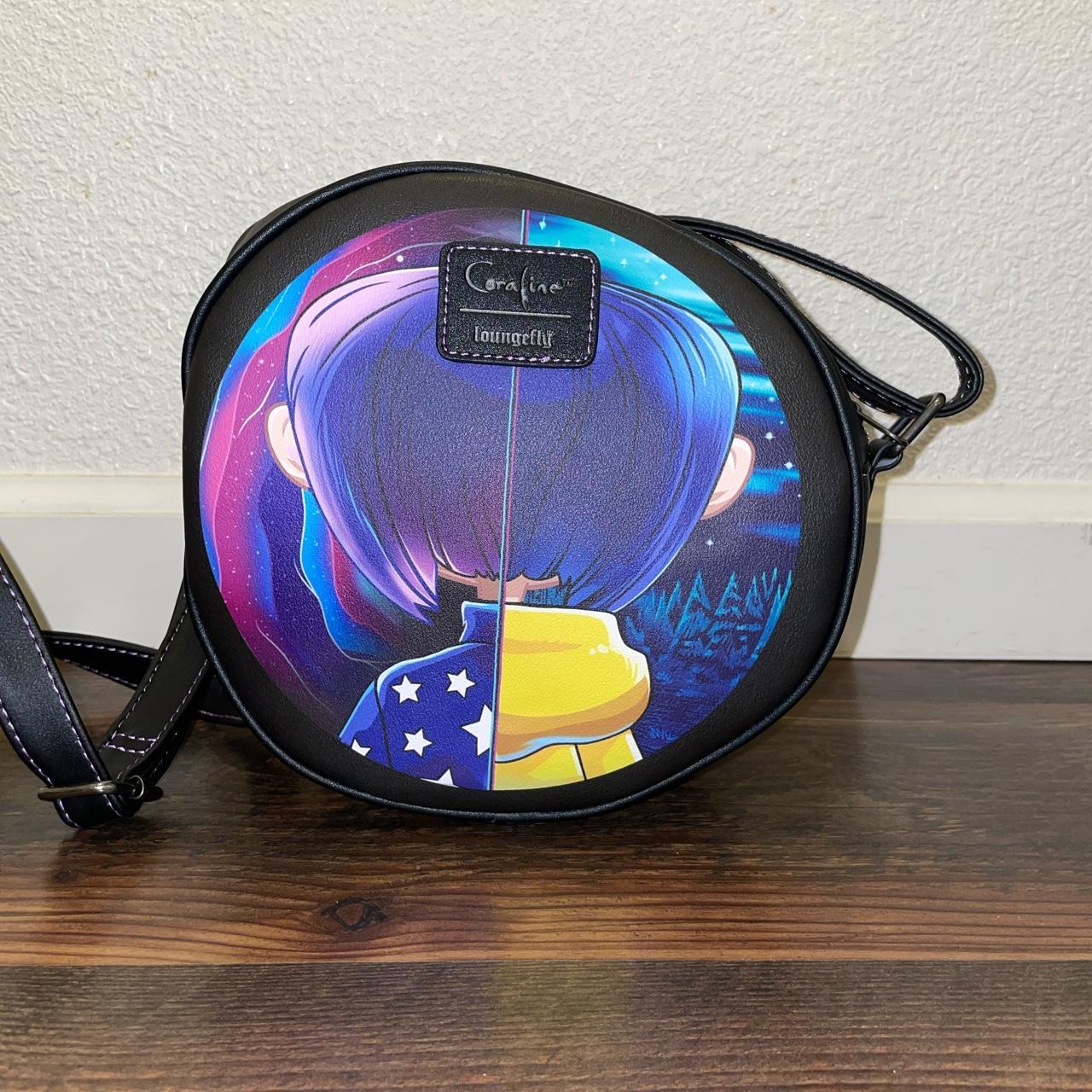 Loungefly Care Bears Funshine Bear Crossbody Bag - Rainbow Swing Design