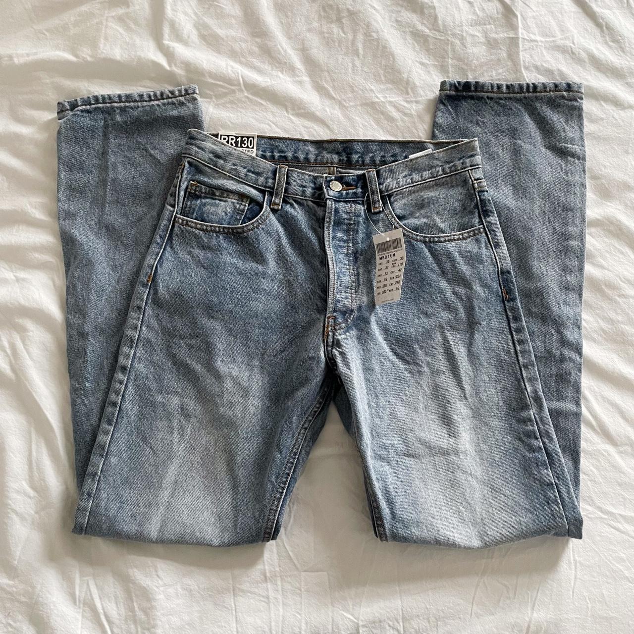 Brandy Melville Addison 90s low waisted jeans Size... - Depop